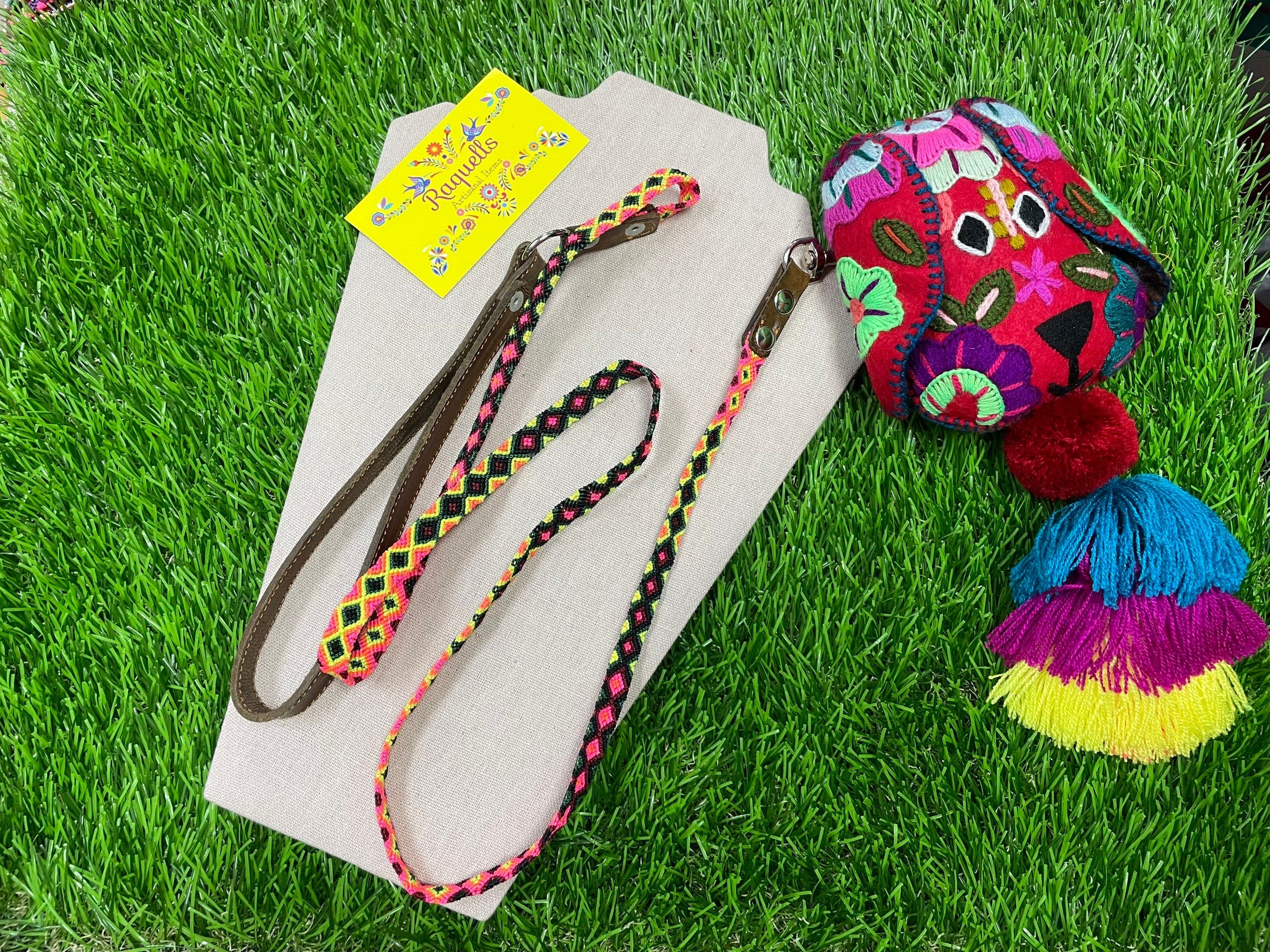 Image of Mexican X-Small/Small Breed Dog Leashes - Artisanal Handmade Dog Leashes