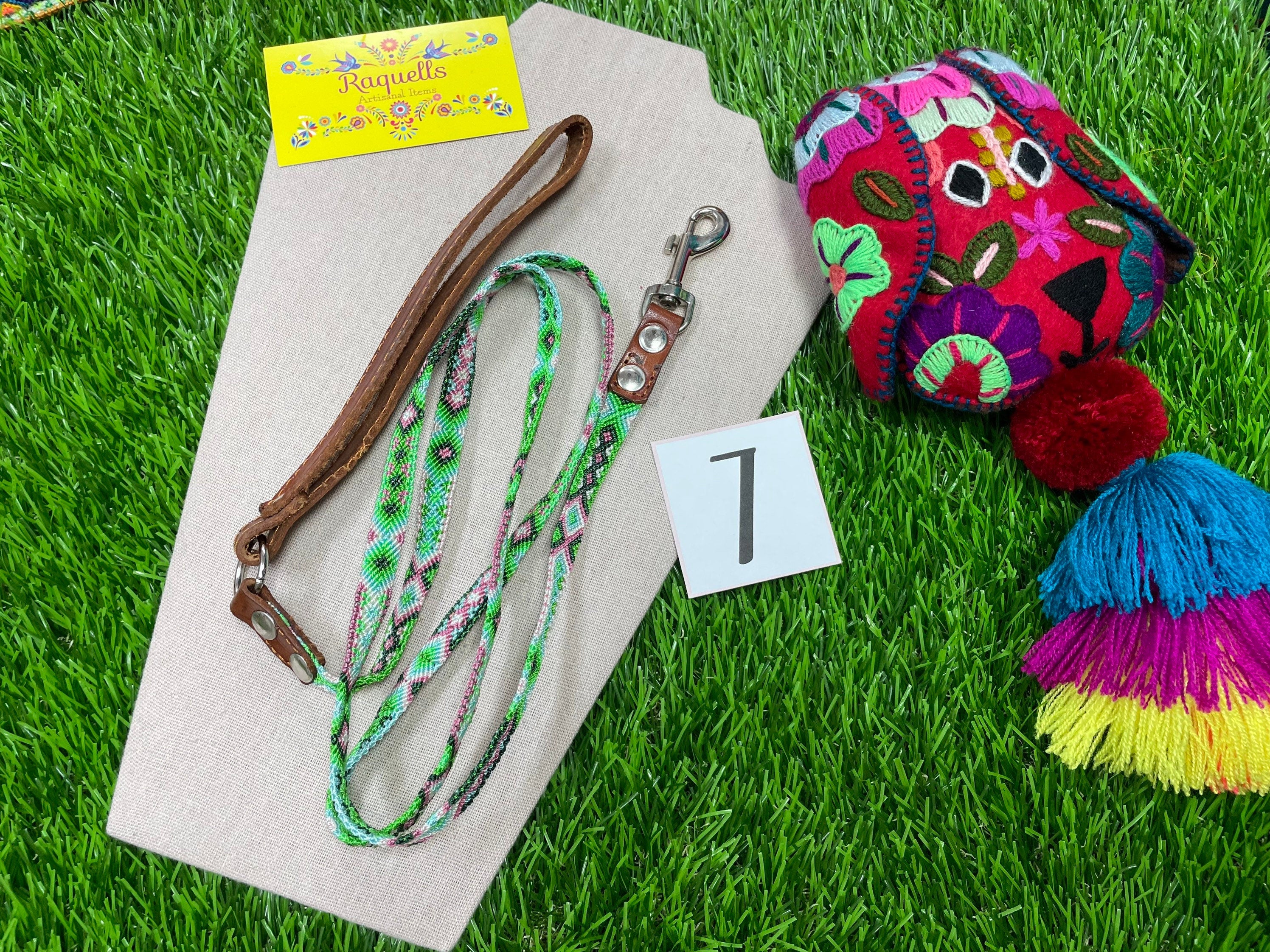 Image of Mexican X-Small/Small Breed Dog Leashes - Artisanal Handmade Dog Leashes