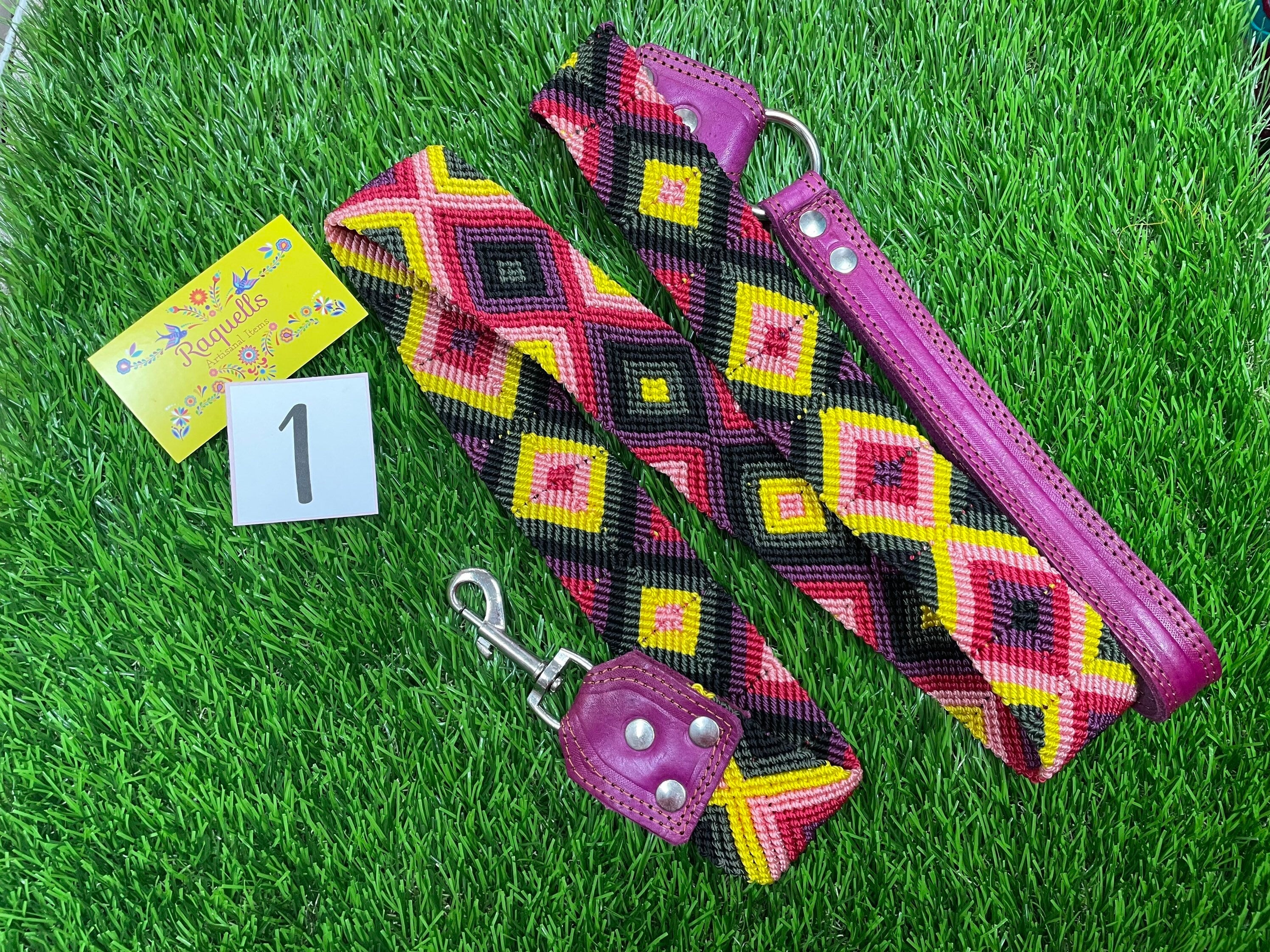 Image of Mexican Large/XLarge Breed Dog Leashes - Artisanal Handmade Dog Leashes