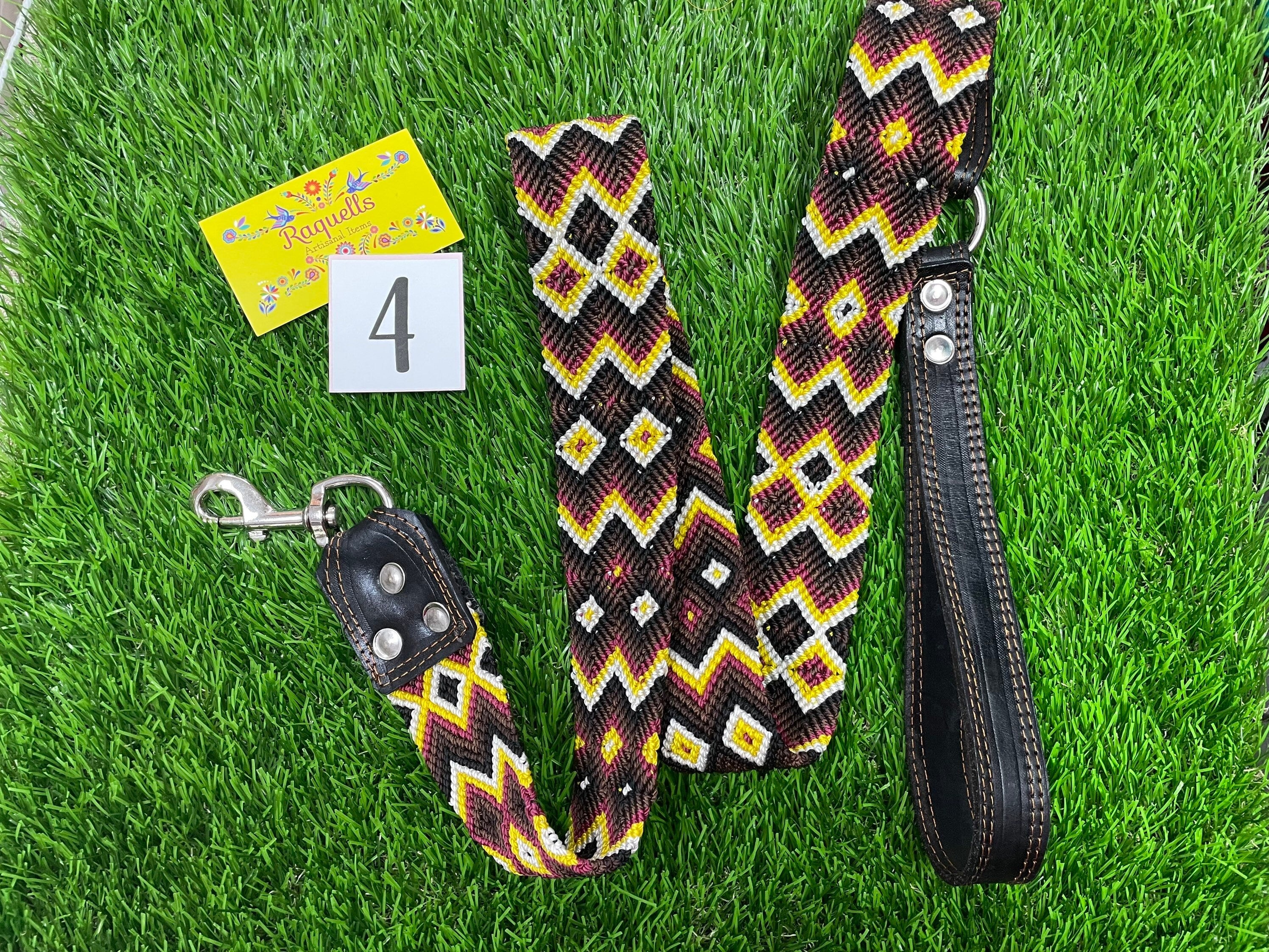 Image of Mexican Large/XLarge Breed Dog Leashes - Artisanal Handmade Dog Leashes