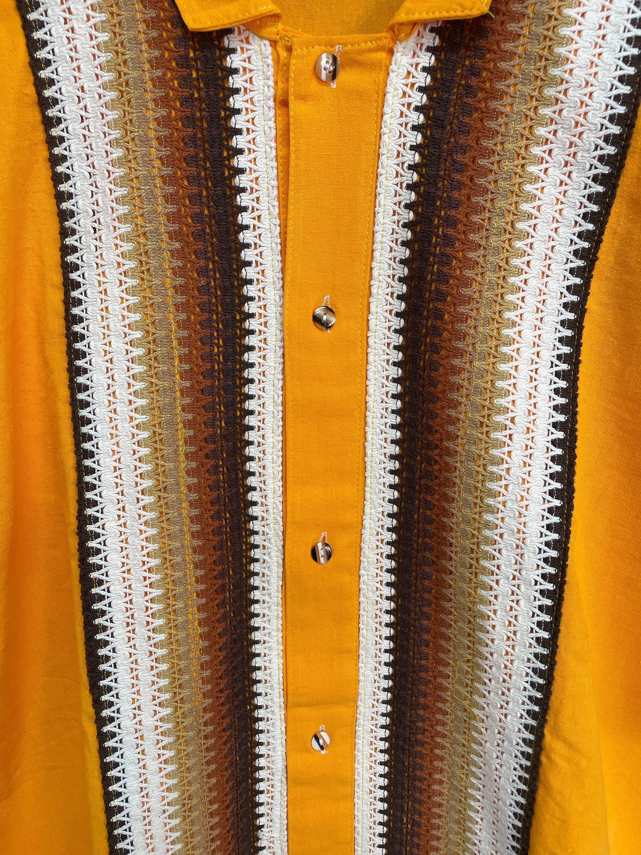 Image of Authentic & Traditional Men’s Guayabera - Made in Yucatán, Mexico - Made by our Mexican Partners