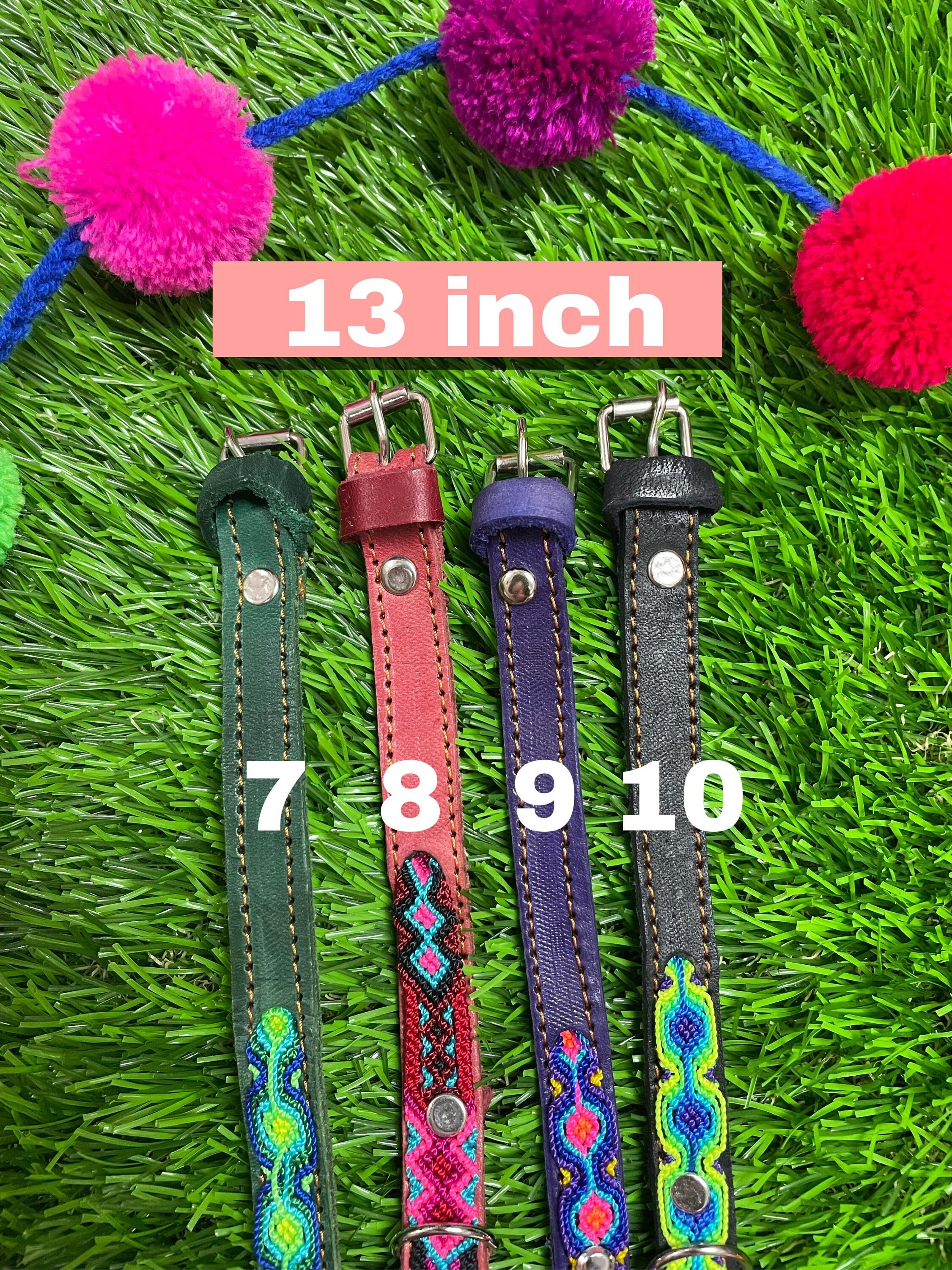 Image of Mexican Small Breed Dog Collars - Artisanal Handmade Dog Collars