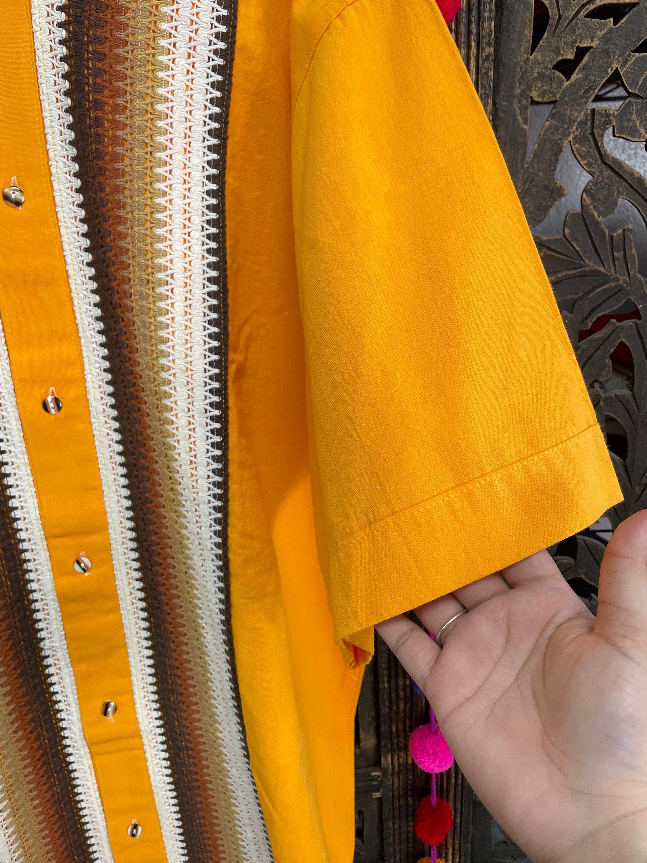 Authentic & Traditional Men’s Guayabera - Made in Yucatán, Mexico - Made by our Mexican Partners