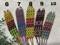 Image of Mexican Handwoven Cuff Friendship Bracelet - Artisan Made Friendship Bracelet