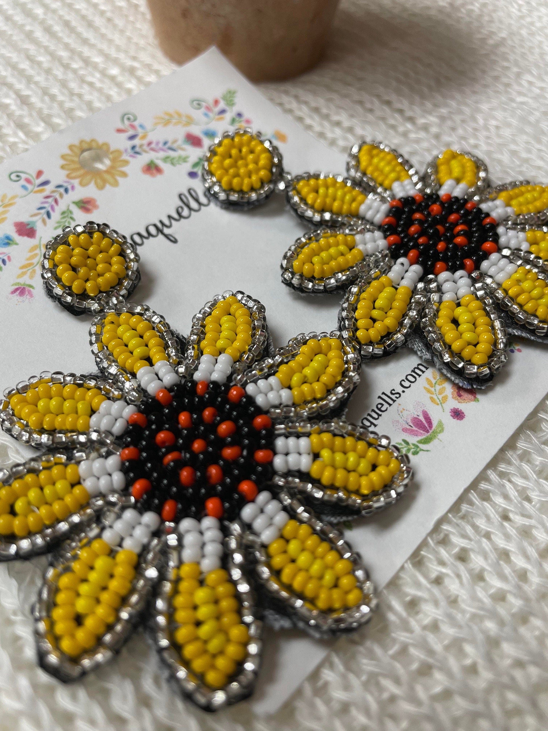 Image of Handmade Beaded Earrings - Artisan Made Earrings