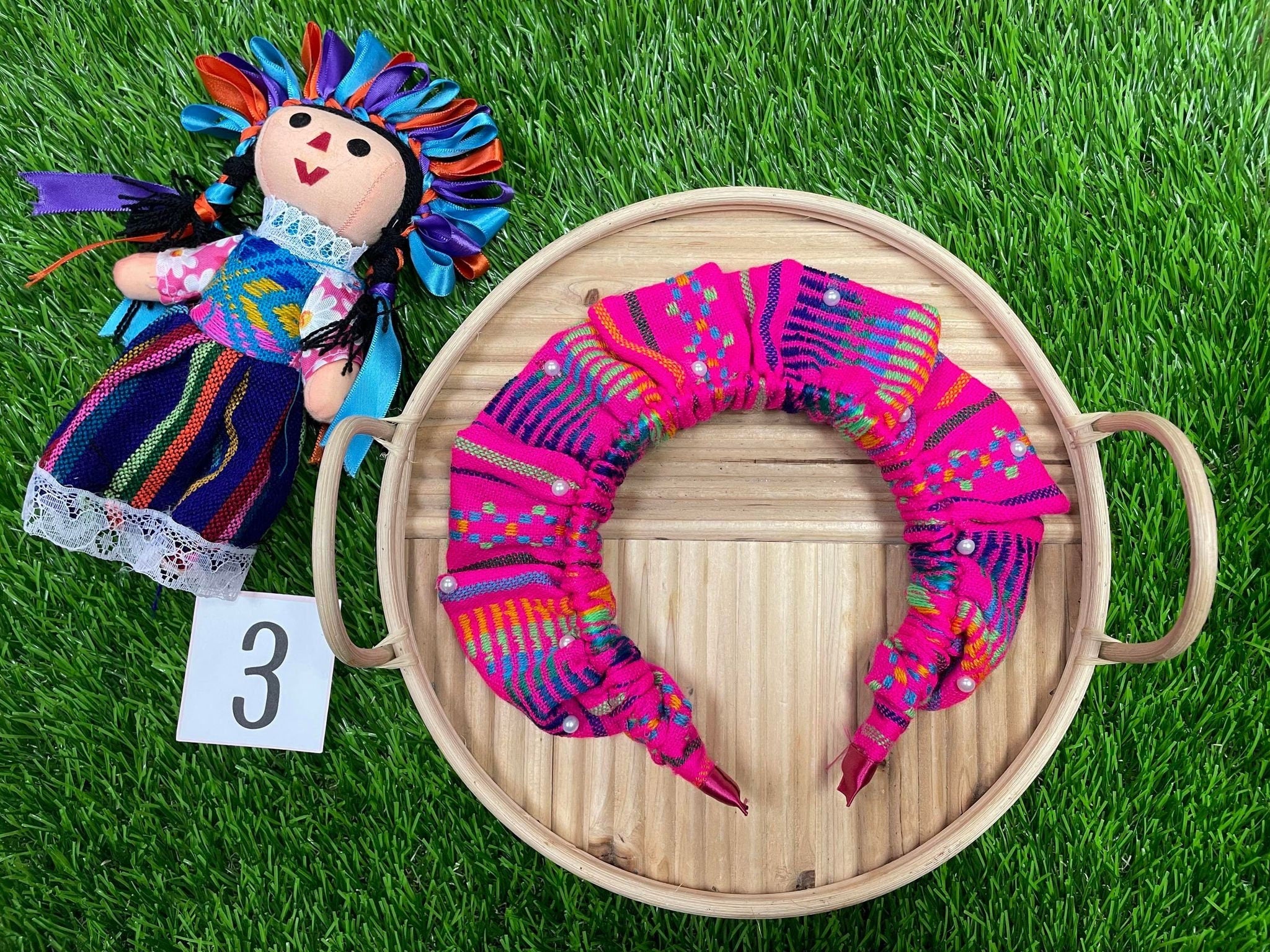 Image of Handmade Lele Headbands - Artisanal Fabric - Artisan Made Headbands - Handcrafted Headbands