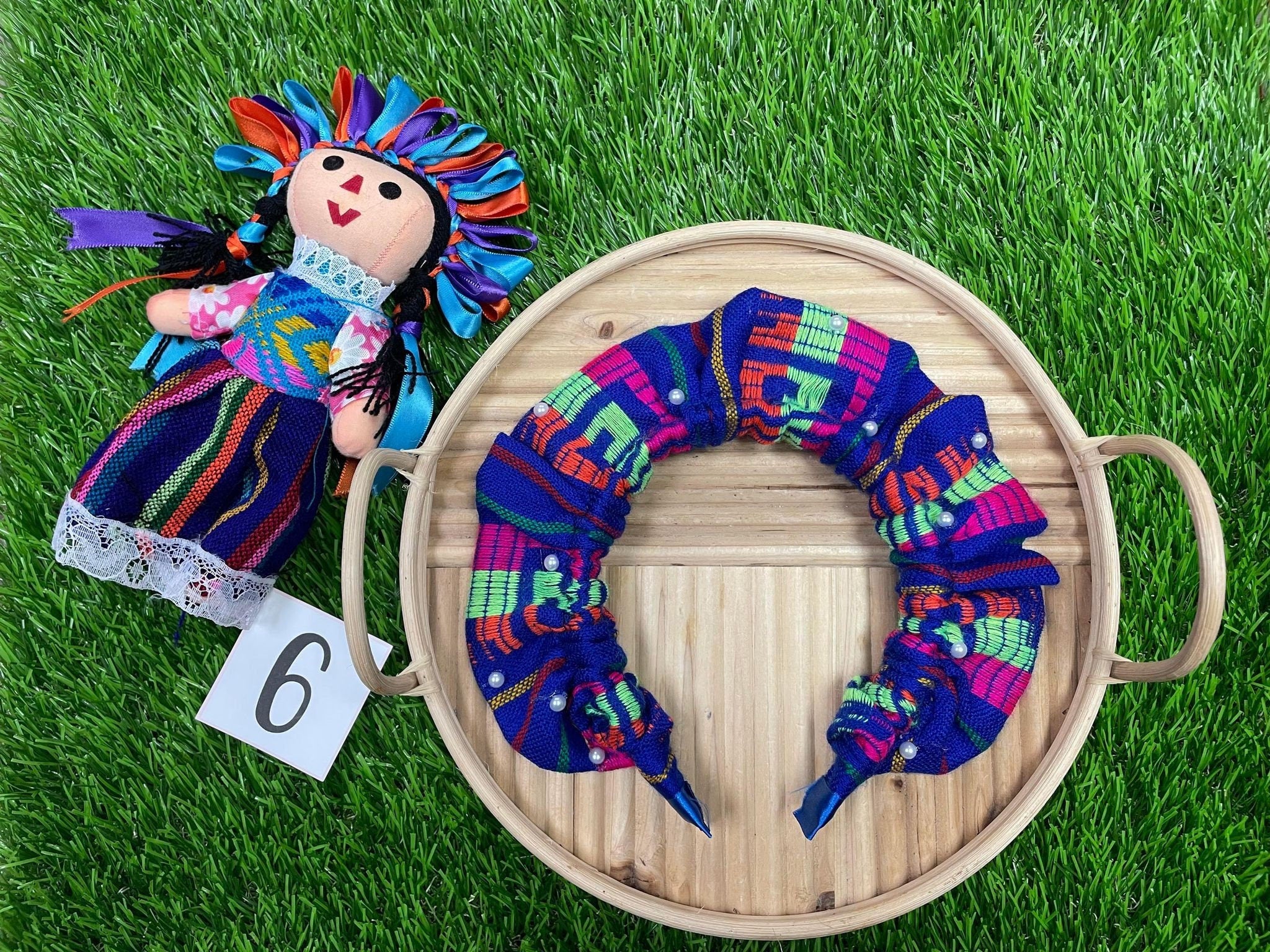 Image of Handmade Lele Headbands - Artisanal Fabric - Artisan Made Headbands - Handcrafted Headbands