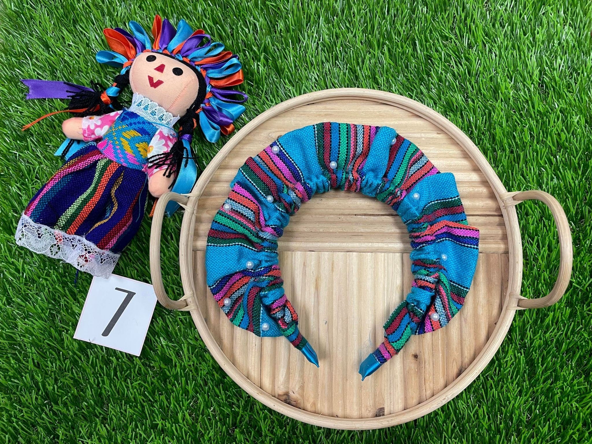 Image of Handmade Lele Headbands - Artisanal Fabric - Artisan Made Headbands - Handcrafted Headbands