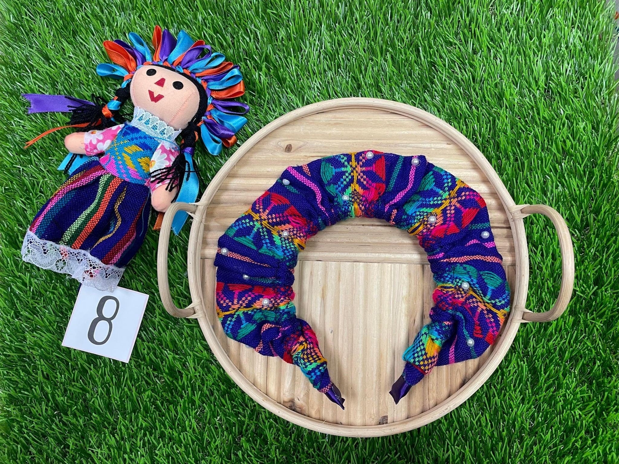 Image of Handmade Lele Headbands - Artisanal Fabric - Artisan Made Headbands - Handcrafted Headbands