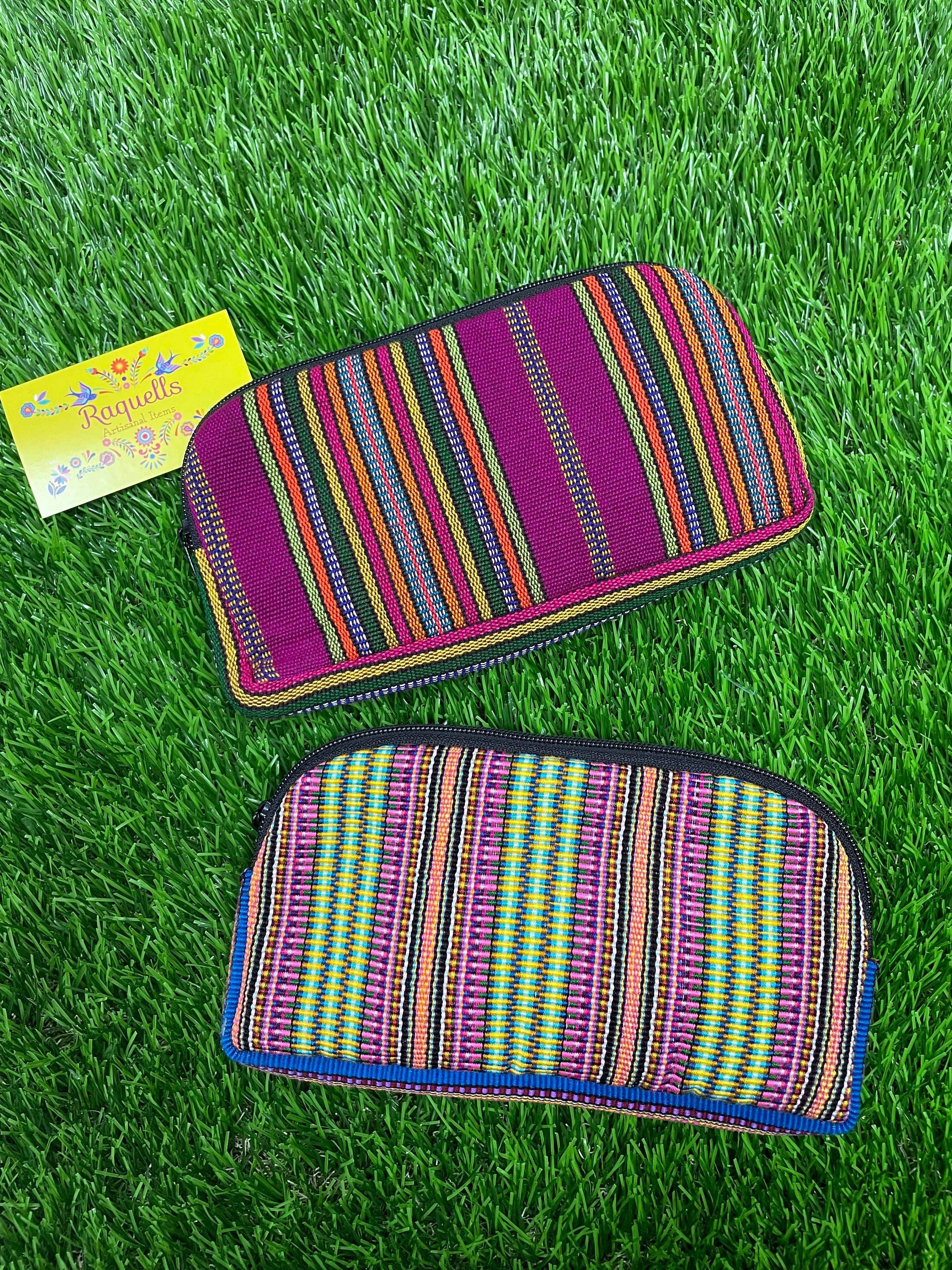 Artisanal Handmade and Handwoven Two-Sided Makeup Bag, Beautiful & Authentic Gift made from our Chiapas Mexican Partners