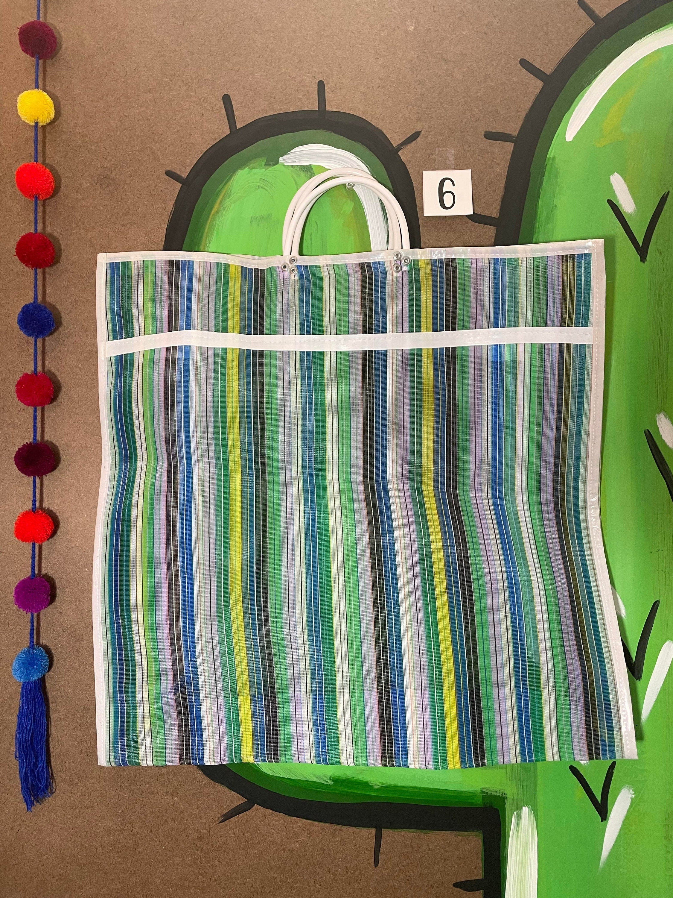 Large Traditional Mexican Bags - Recycled Plastic - Eco Friendly - Laundry Bags