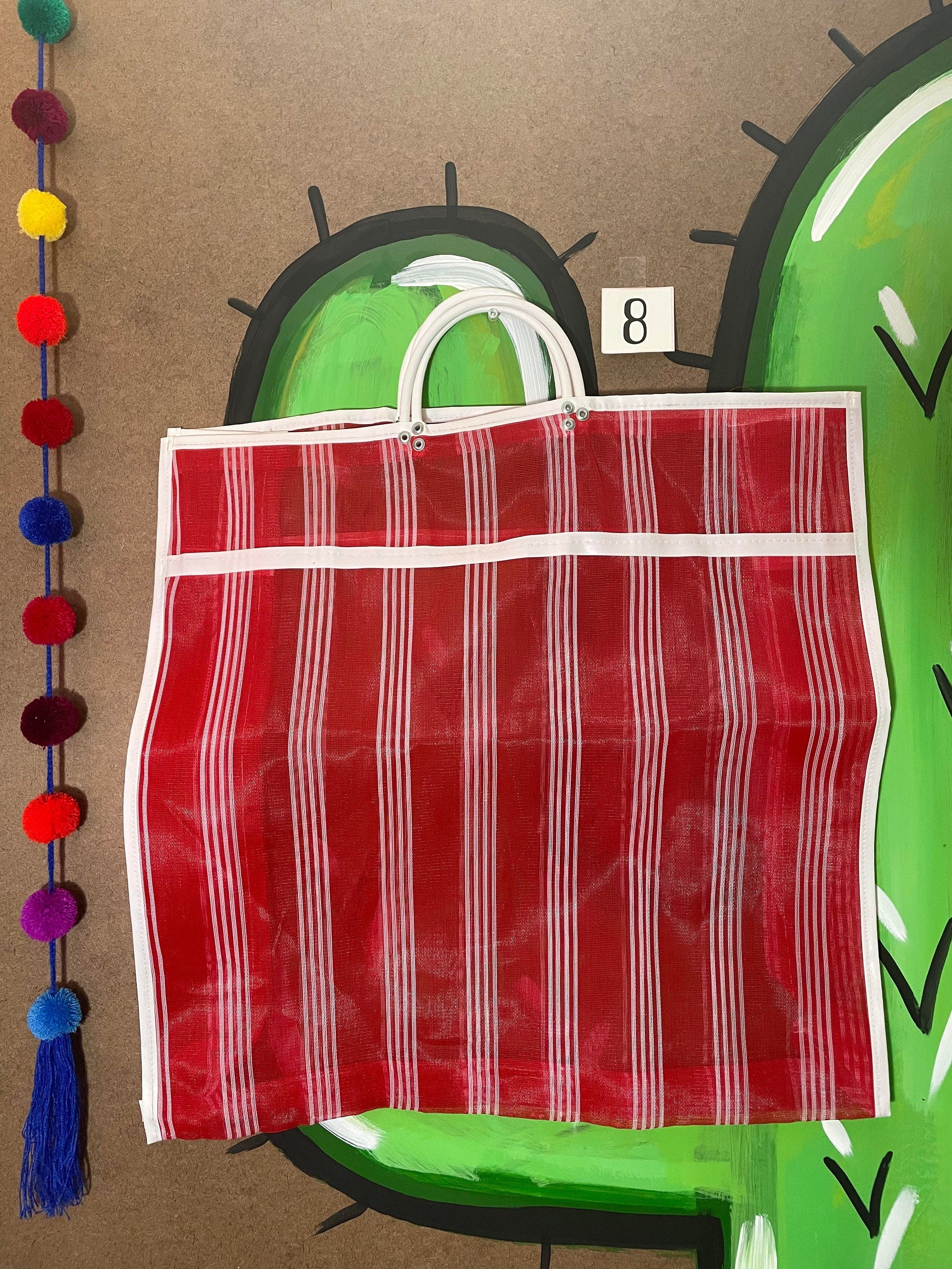 Image of Large Traditional Mexican Bags - Recycled Plastic - Eco Friendly - Laundry Bags