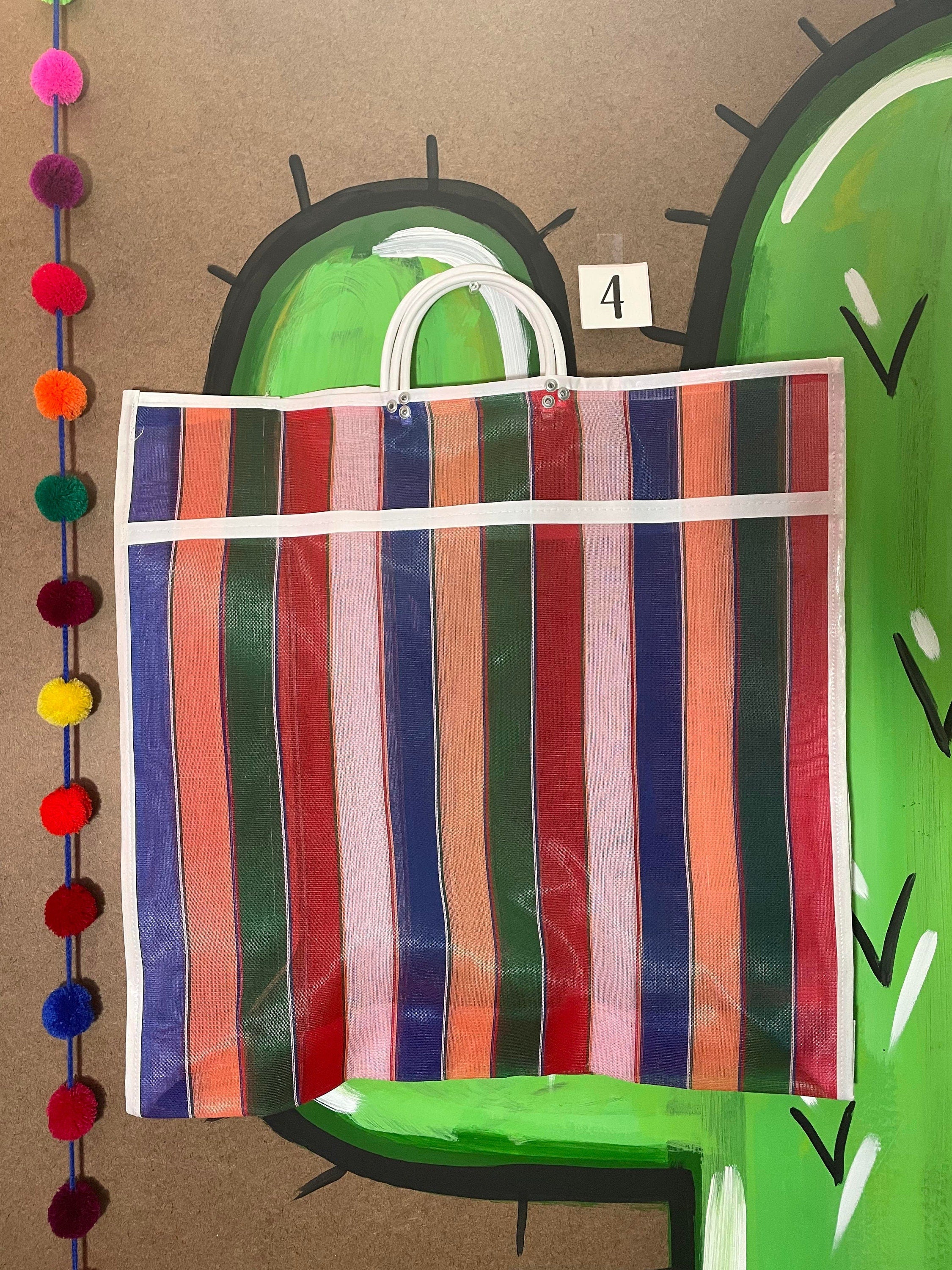 Image of Large Traditional Mexican Bags - Recycled Plastic - Eco Friendly - Laundry Bags