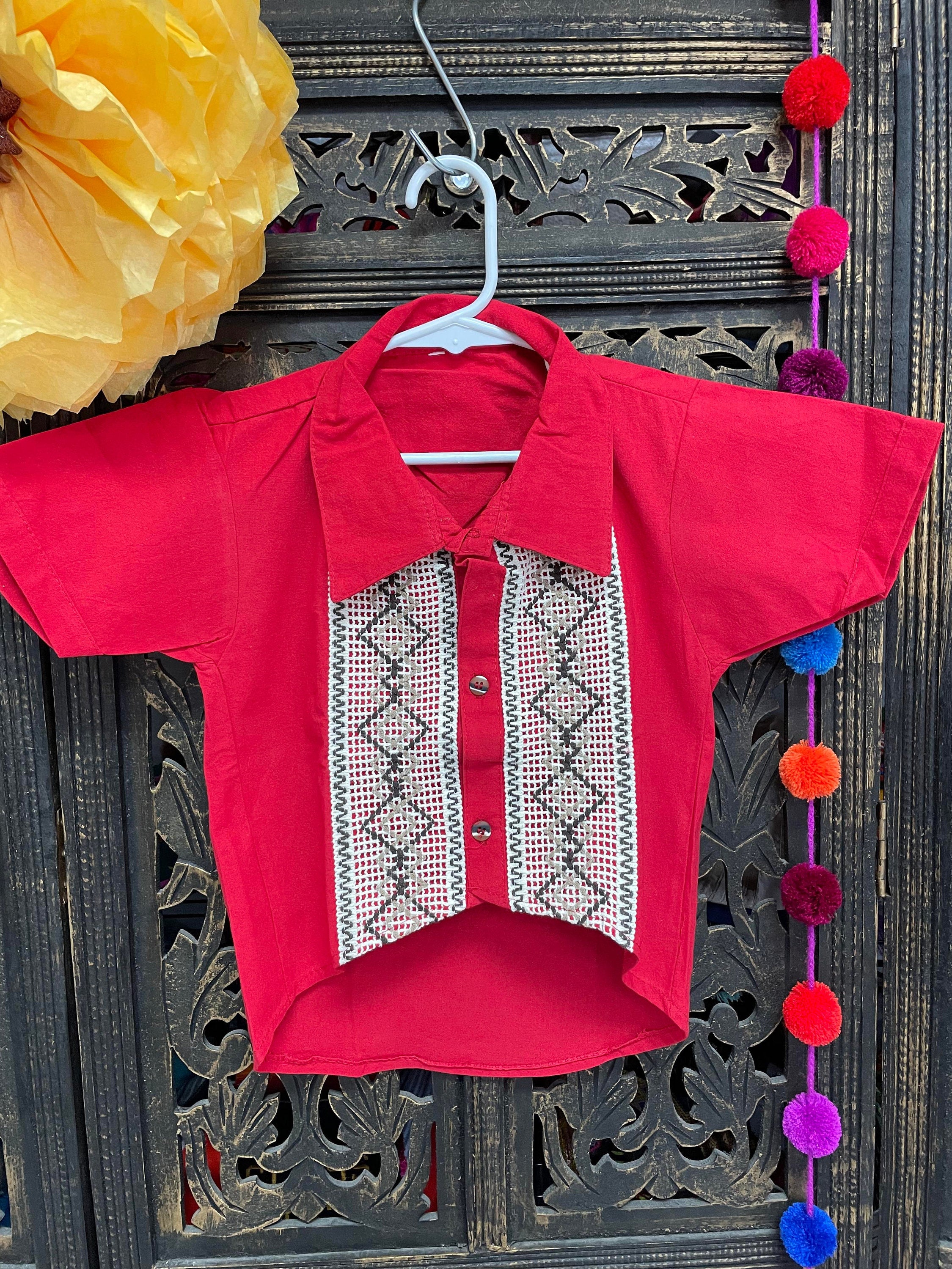 Dog Embroidered Guayaberas - Handmade Dog Clothing