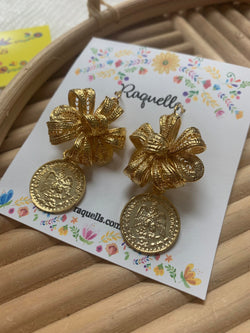 Image of Gold Plated Statement Earrings