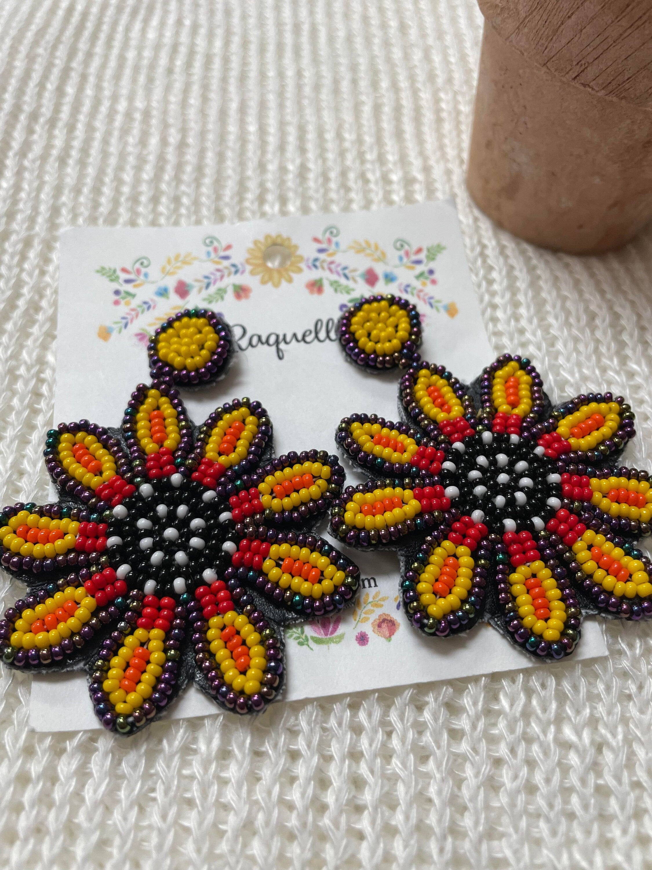 Handmade Beaded Earrings - Artisan Made Earrings