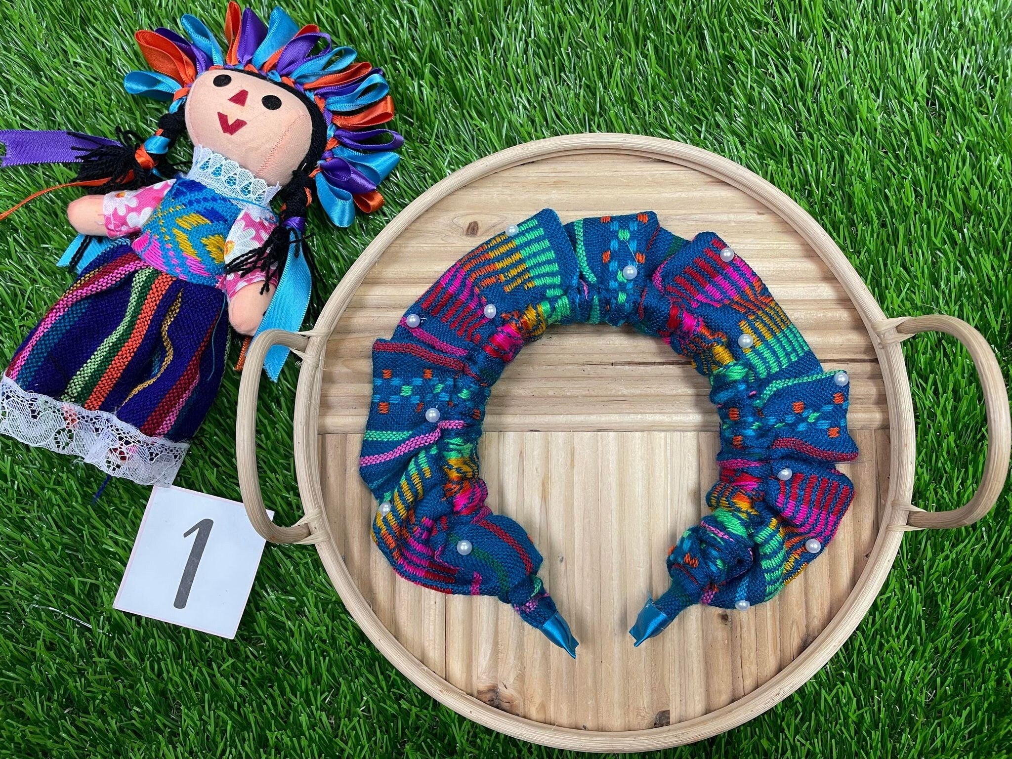 Image of Handmade Lele Headbands - Artisanal Fabric - Artisan Made Headbands - Handcrafted Headbands