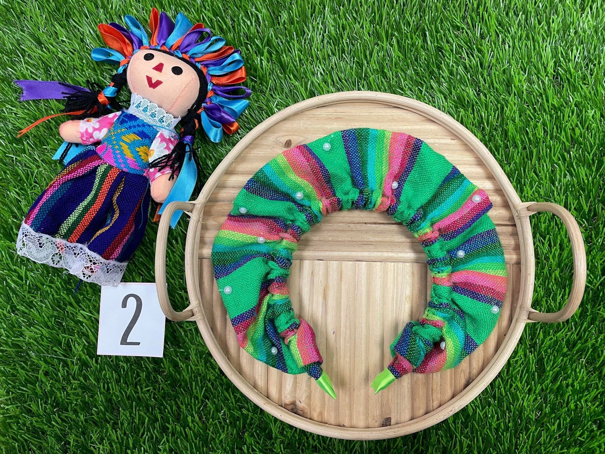 Image of Handmade Lele Headbands - Artisanal Fabric - Artisan Made Headbands - Handcrafted Headbands