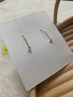 Image of Gold Plated Statement Earrings
