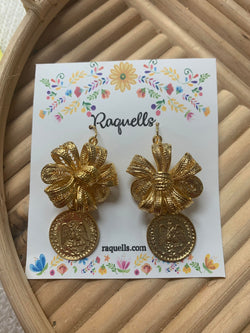 Image of Gold Plated Statement Earrings