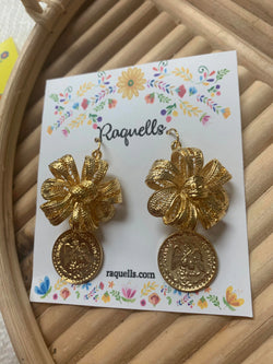 Image of Gold Plated Statement Earrings