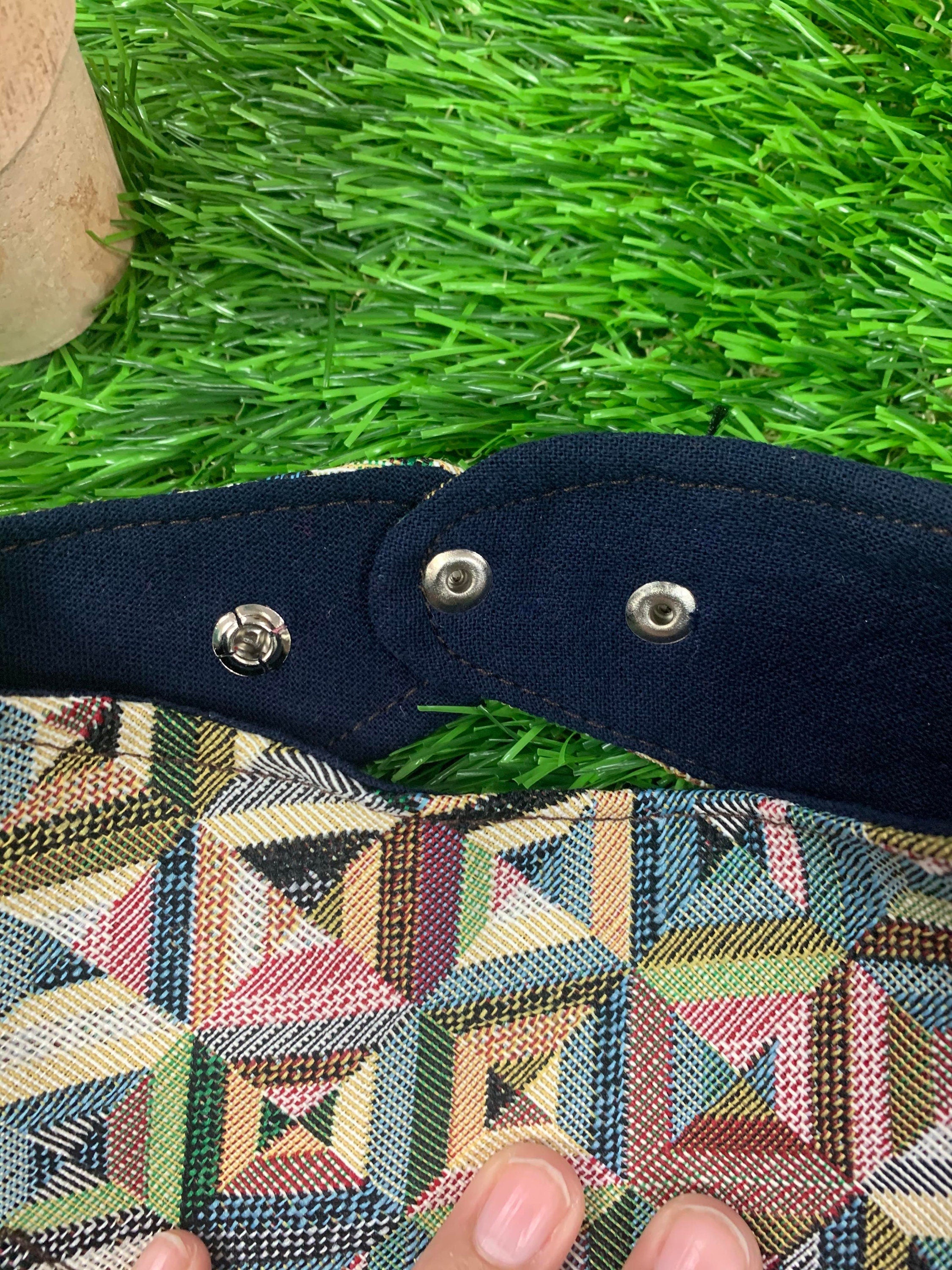 Image of Small Dog Bandanas - Artisan Made Tassel Bandanas - Clip on Bandanas