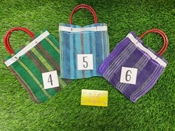 Image of Mexican Favor Bags - Party Bags - Lotería Bags - Recycled Plastic - Eco Friendly - Candy Bags