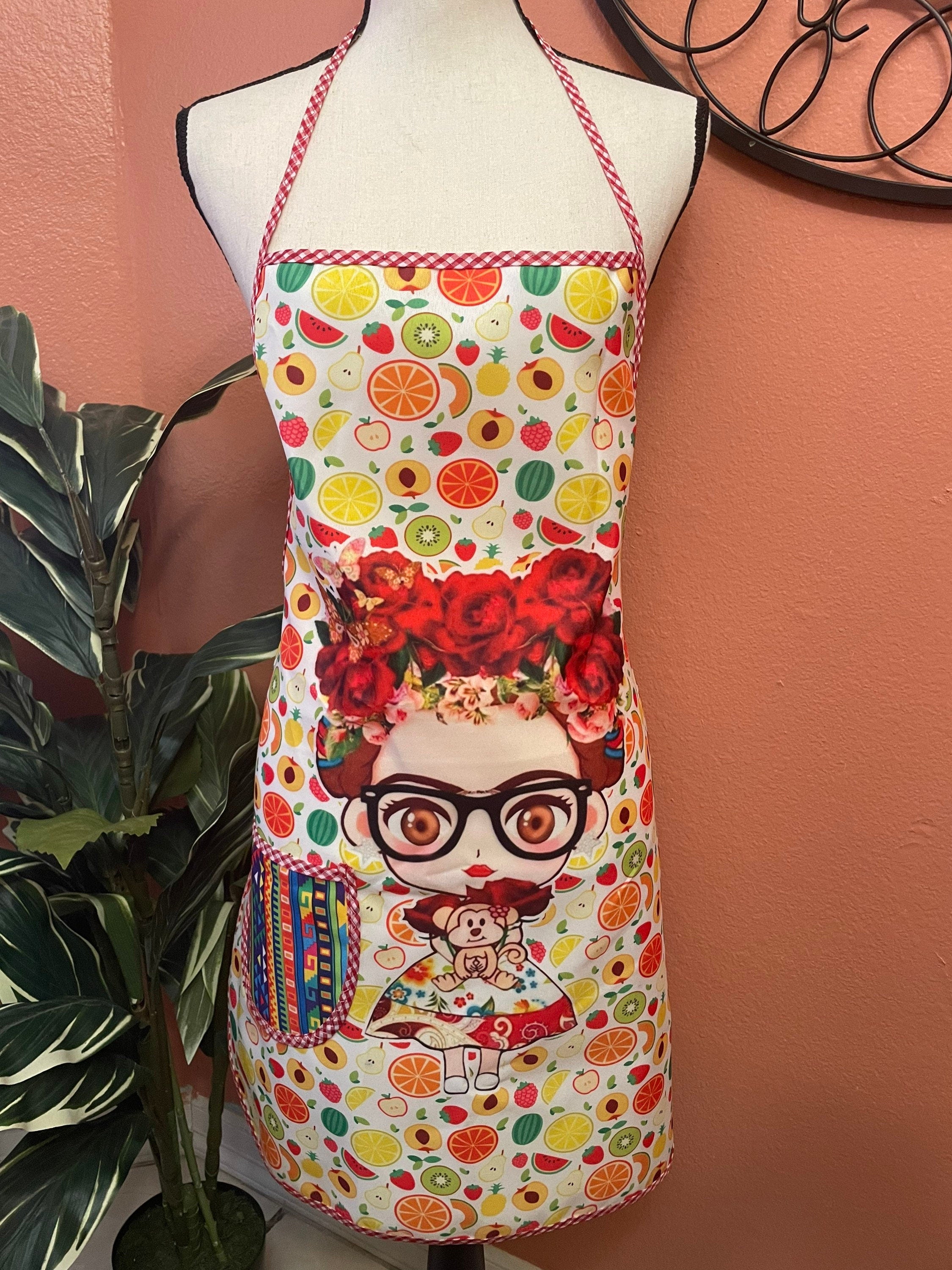 Image of Beautiful Frida Aprons - Artisanal Aprons