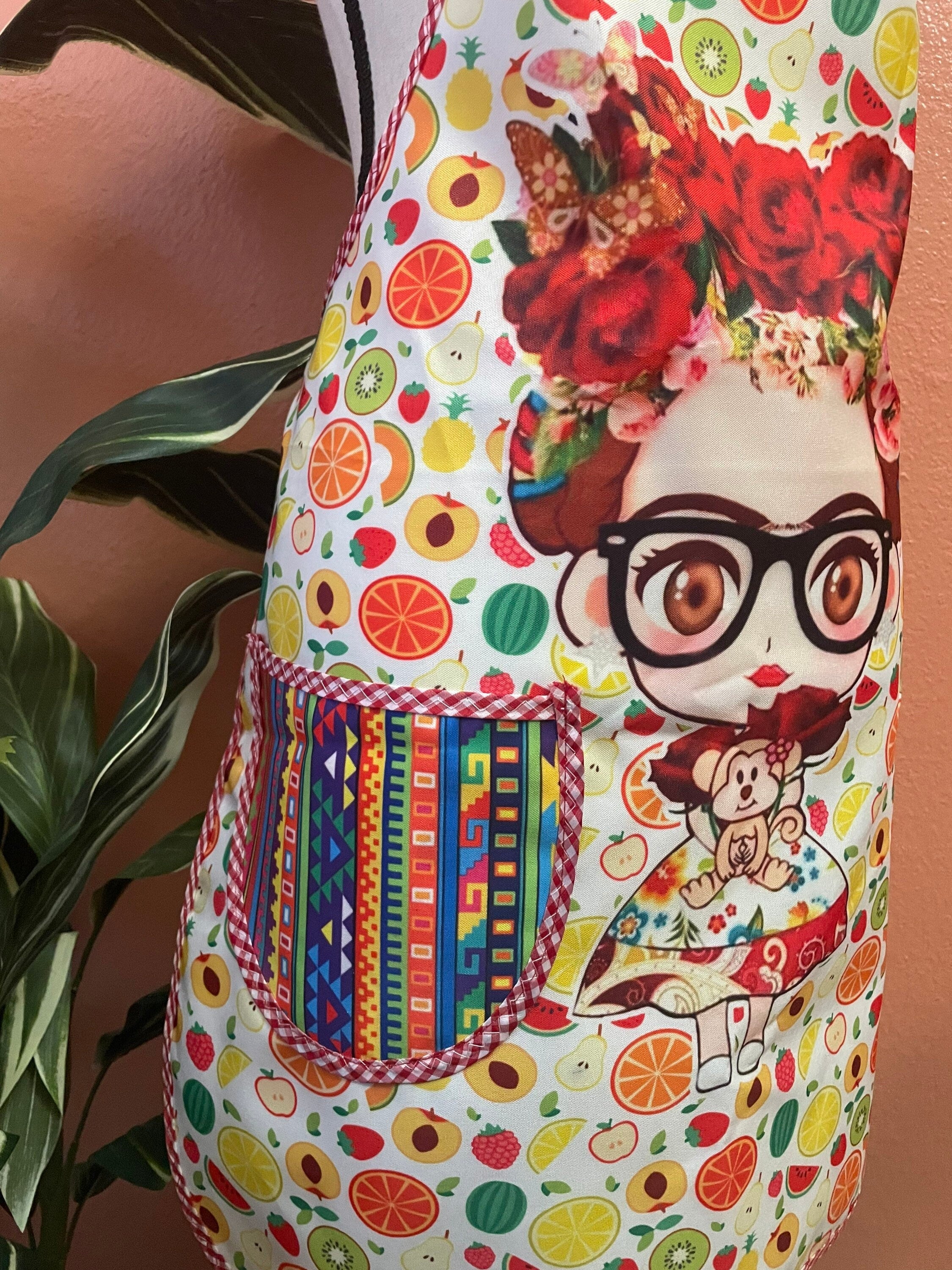 Image of Beautiful Frida Aprons - Artisanal Aprons