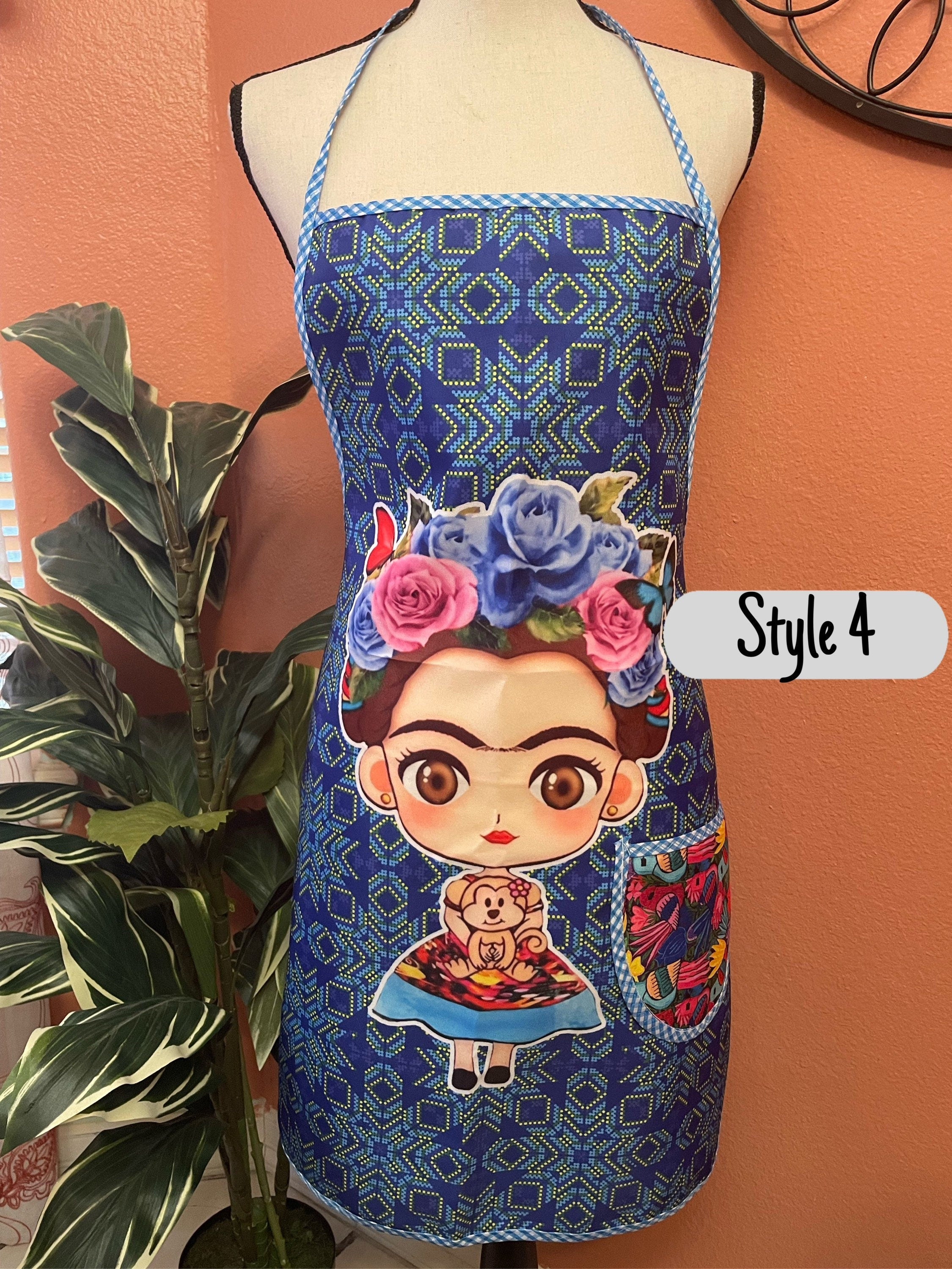 Image of Beautiful Frida Aprons - Artisanal Aprons