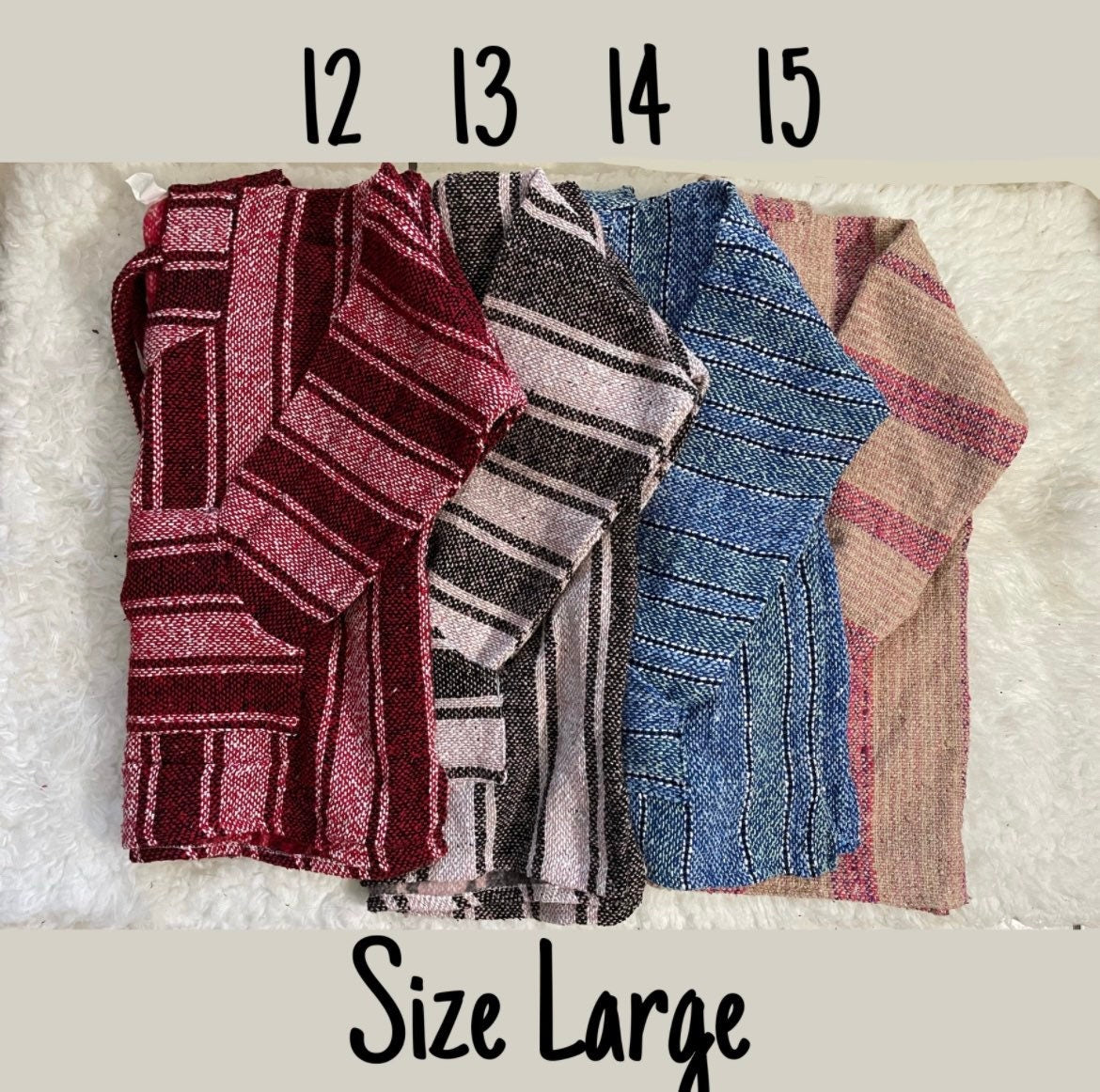 Image of Jerga Mexican Handmade Pullover Sweaters - Traditional Mexican Sweaters - Western Sweaters