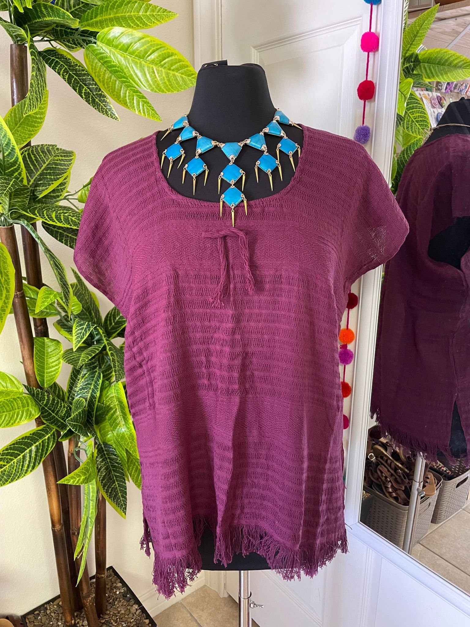 Summer Handmade Rag Blouse - Handmade Blouse - Artisanal Wear