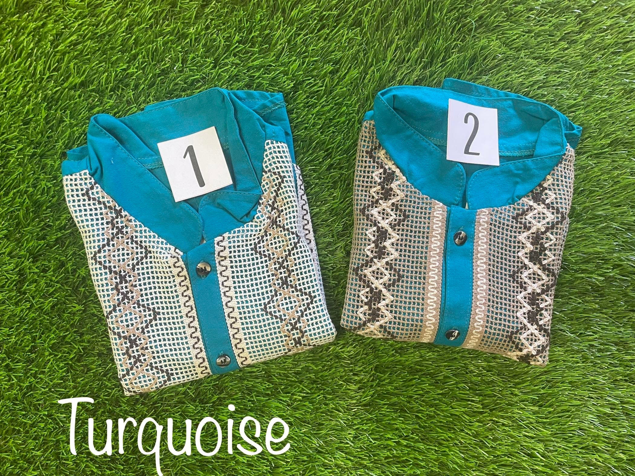 Image of Dog Embroidered Guayaberas - Handmade Dog Clothing