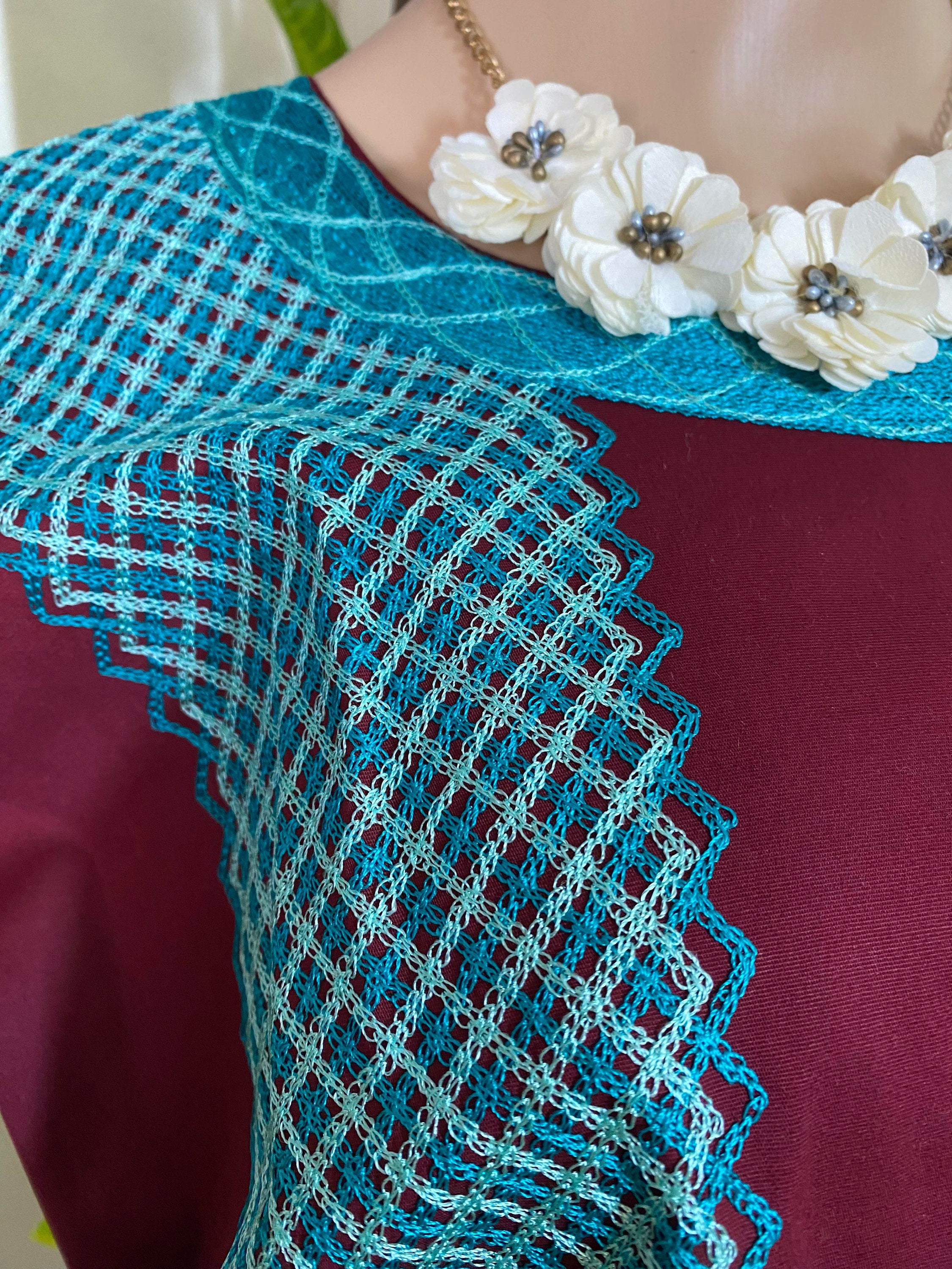 Beautiful Embroidered Loose Fit 