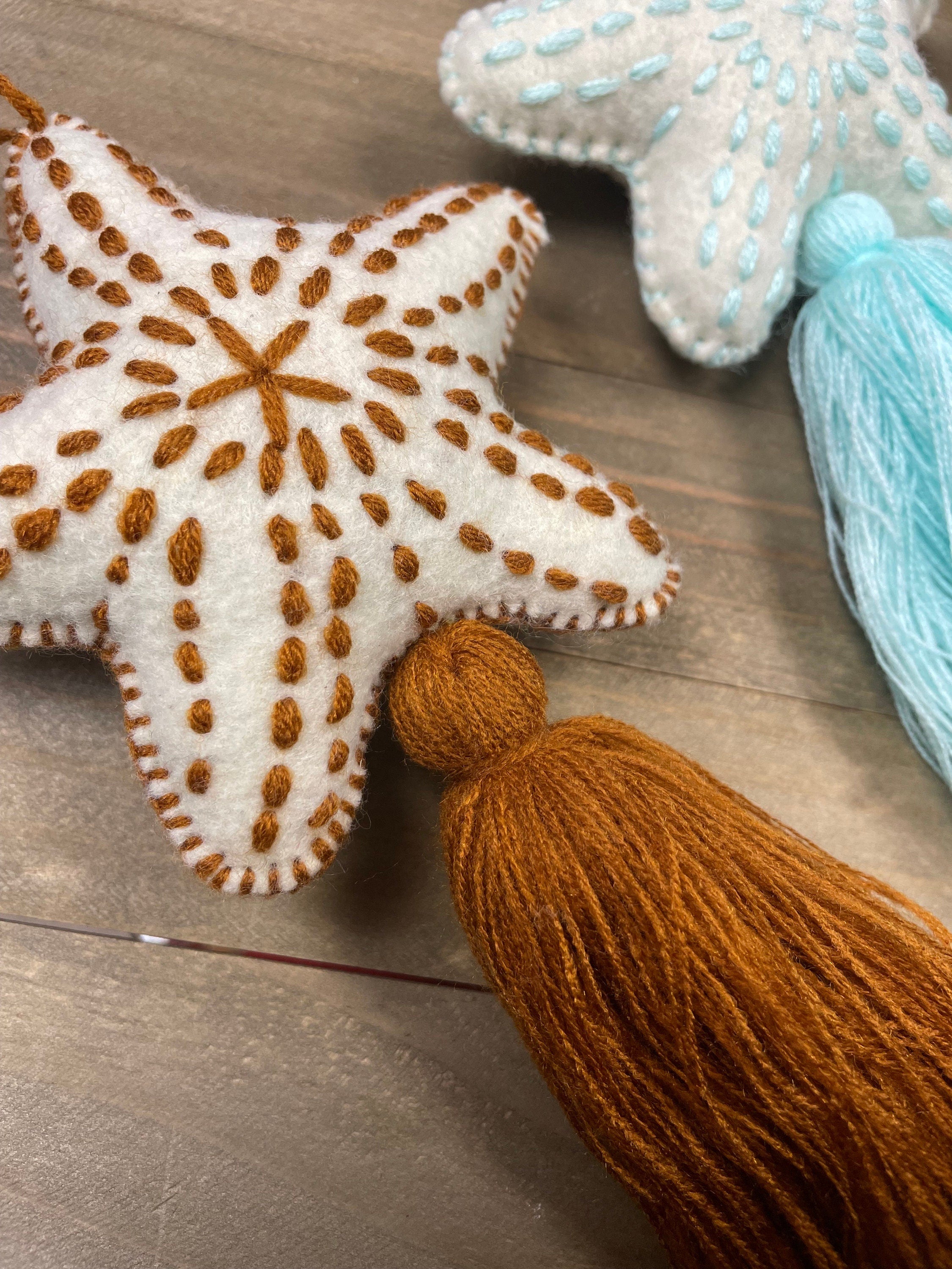 Star Handmade Tassel PomPom - Artisan Made PomPom - Decor