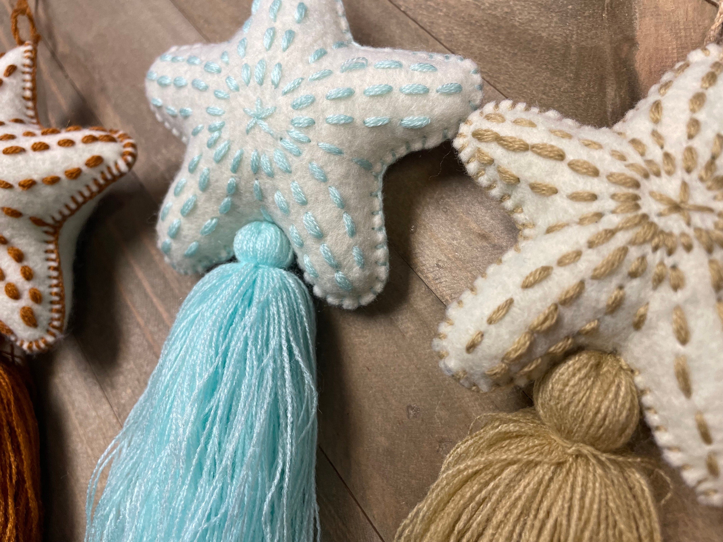 Image of Star Handmade Tassel PomPom - Artisan Made PomPom - Decor