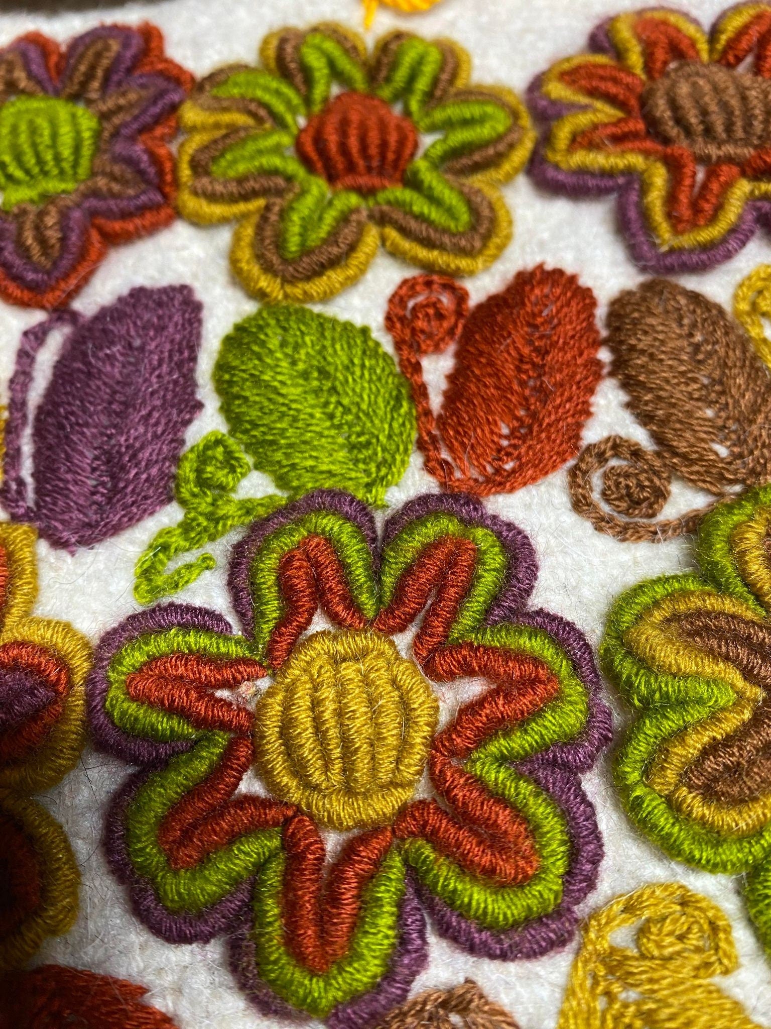 Image of Gorgeous Hand Woven Mexican Floral Crossbody - Hand Crafted Messenger Bag - Made in Chiapas, Mexico