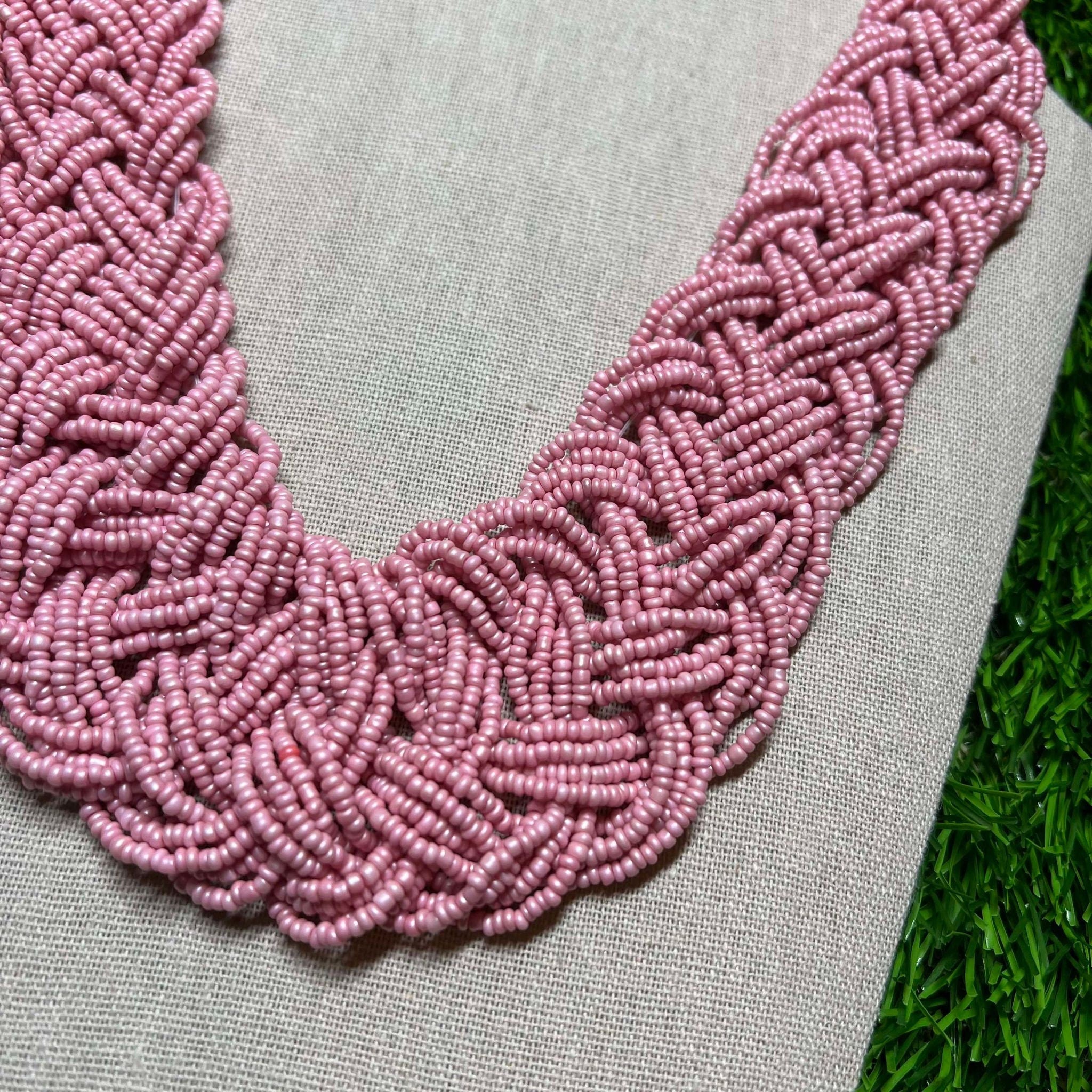 Image of Beautiful Artisanal Mexican Chunky Beaded Necklace - Made by our Oaxaca Artisan Partners