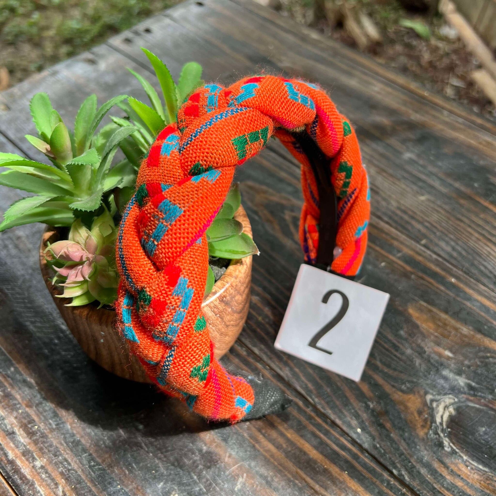 Image of Cambaya Multicolor Braided Headbands - Artisanal Headbands - Handcrafted Headbands from Oaxaca, Mexico