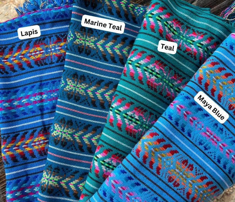 Image of Handmade Mexican Rebozo Shawl: Artisan Cotton Blend Wrap