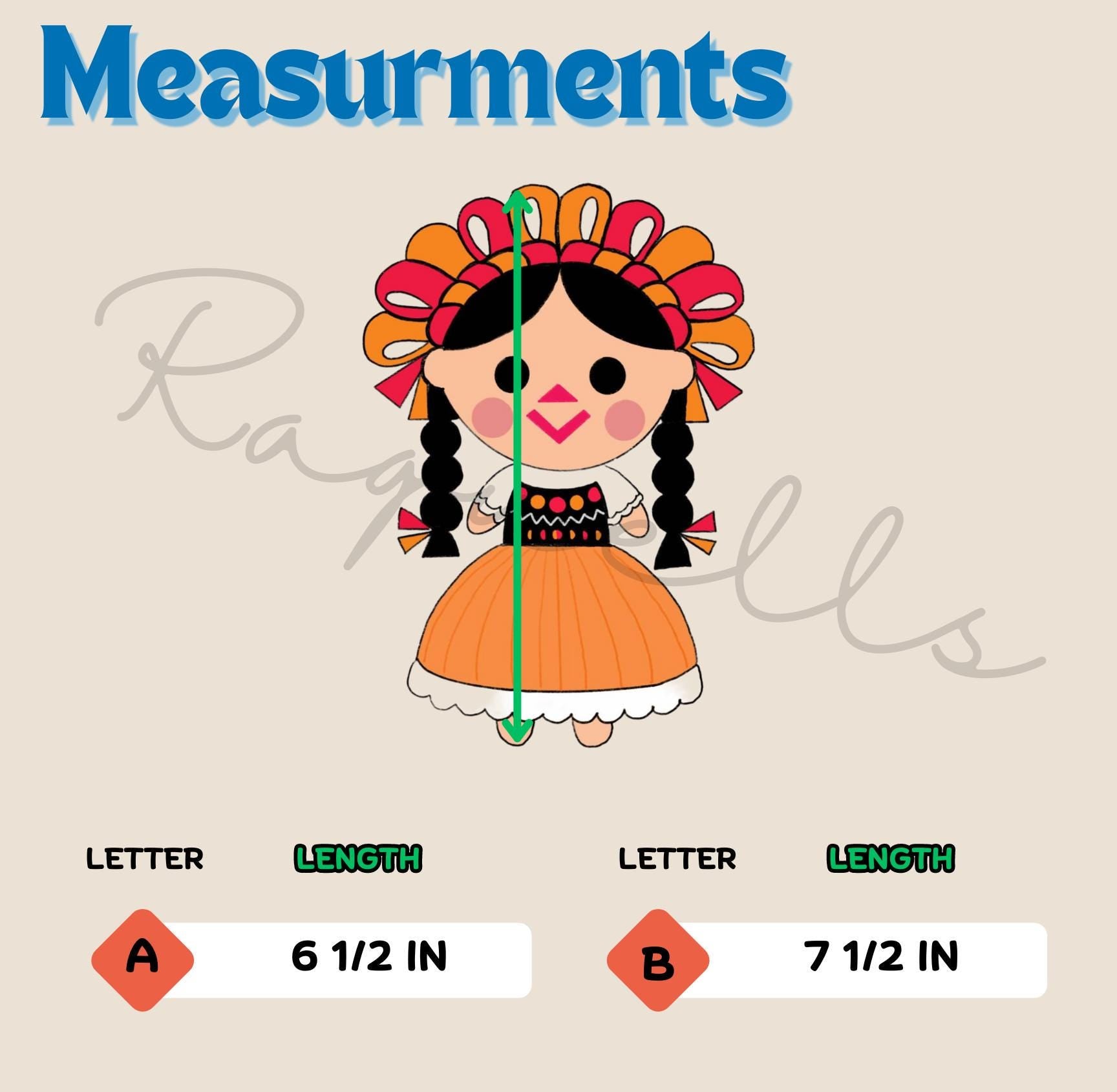 Image of Handmade Mexican Mini Lele Doll - Artisan Made Doll