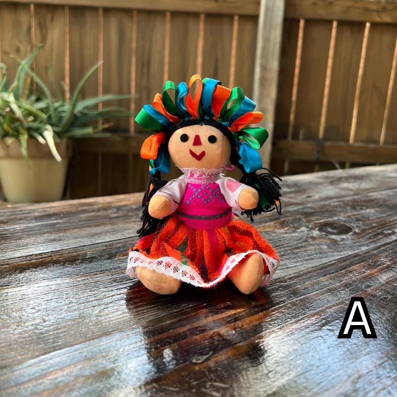 Handmade Mexican Mini Lele Doll - Artisan Made Doll