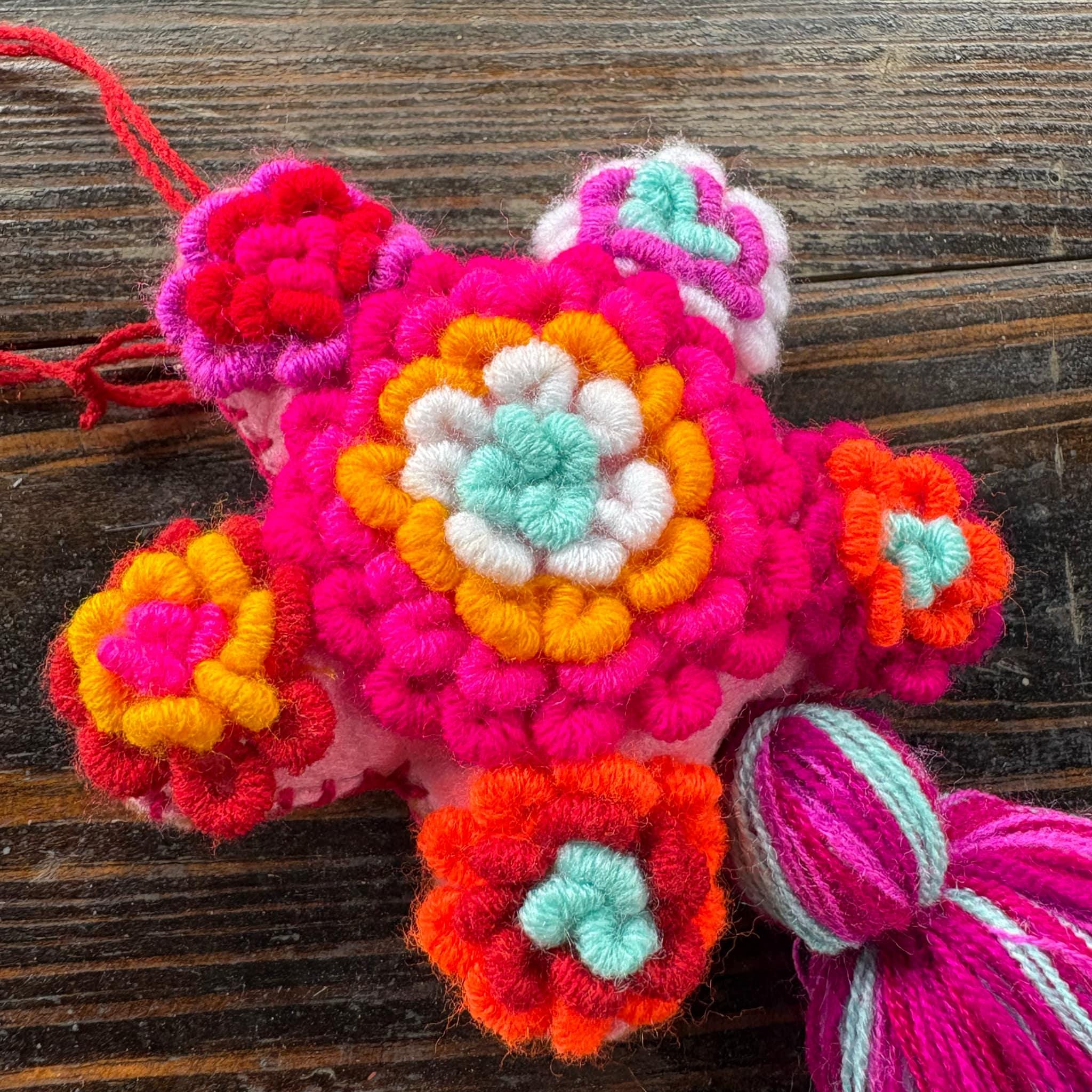 Handmade Extra Large Star Tassel Keychain - Artisanal Star Keychain, Bag Charms, Backpack Charm,Accessories, Luggage Charms, Bag Accessories