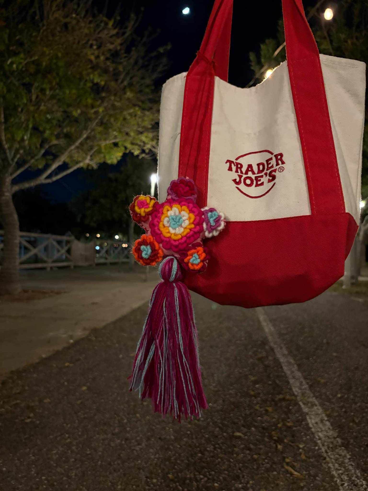 Handmade Extra Large Star Tassel Keychain - Artisanal Star Keychain, Bag Charms, Backpack Charm,Accessories, Luggage Charms, Bag Accessories