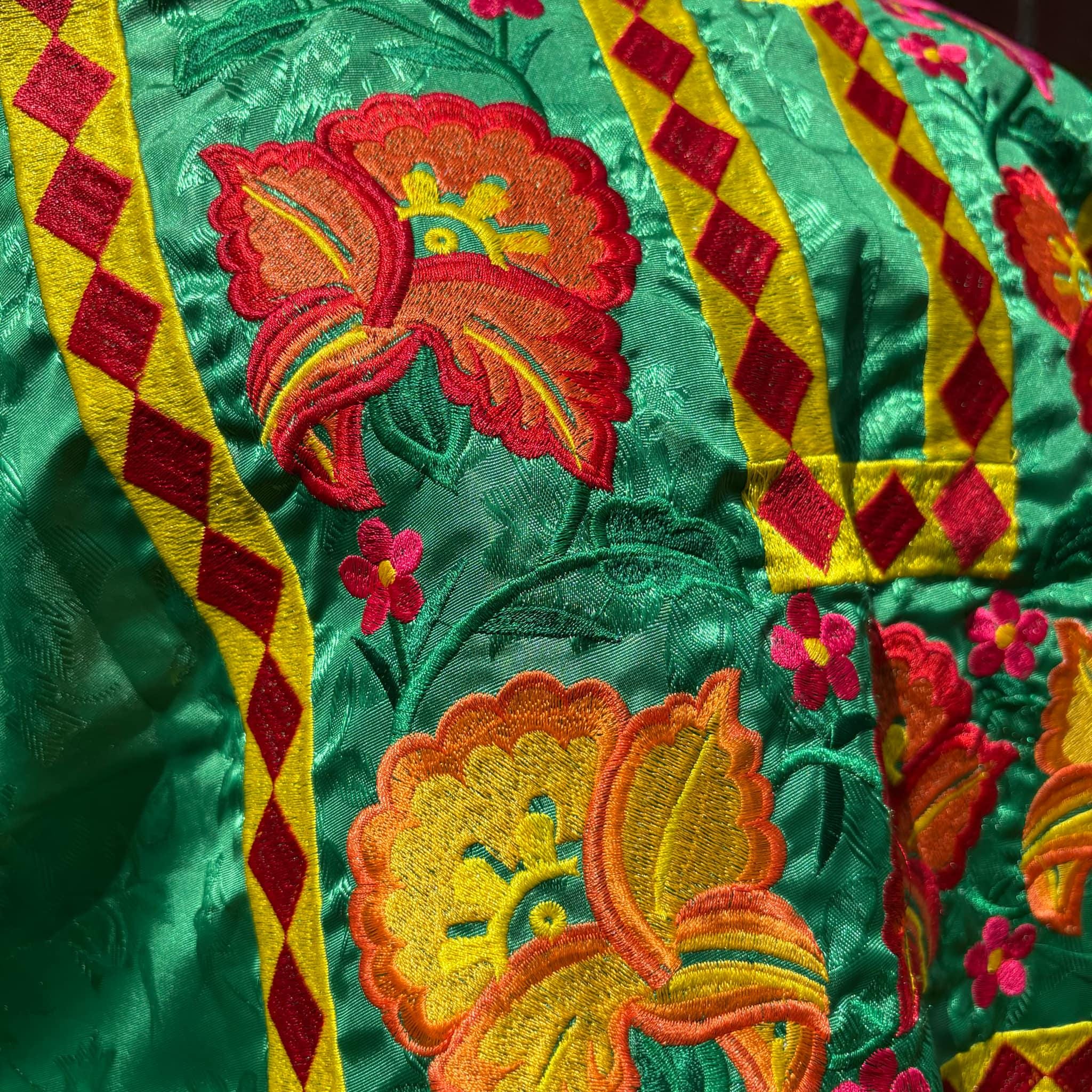 Beautiful Handmade Cotton Huipil / Blouse - Mexican Embroidered Blouse - Artisan Made Blouse