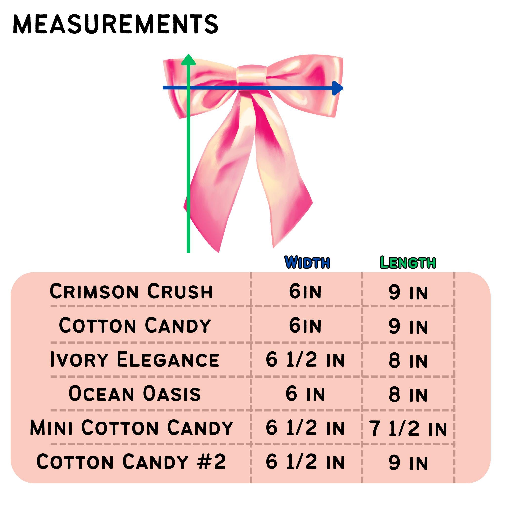 Image of Crochet Hair Bow- Hair Bow, Coquette Bow, Coquette Aesthetic, Handmade Hair bow, Knitted hair Bow, Gift Ideas, Hair Clip, Kids Hair Bows