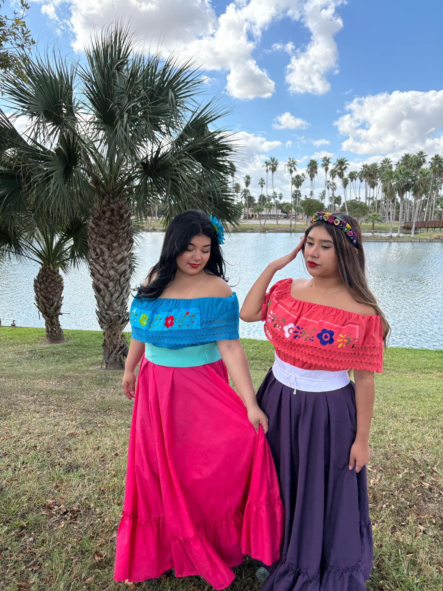 Vibrant Handmade Mexican Off-Shoulder Blouse- Cross-stitched Floral Design Blouse - Artisanal Flower Gauze Blouse- One Size Fits Sizes S-L