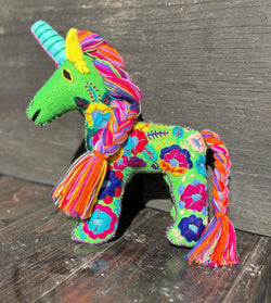 Image of Hand Embroidered Artisanal Stuffed Animals - Handmade Stuffed Animals