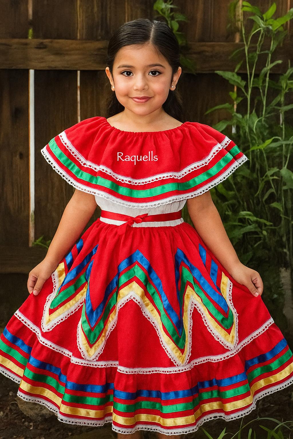 Image of Mexican Girls Dress 