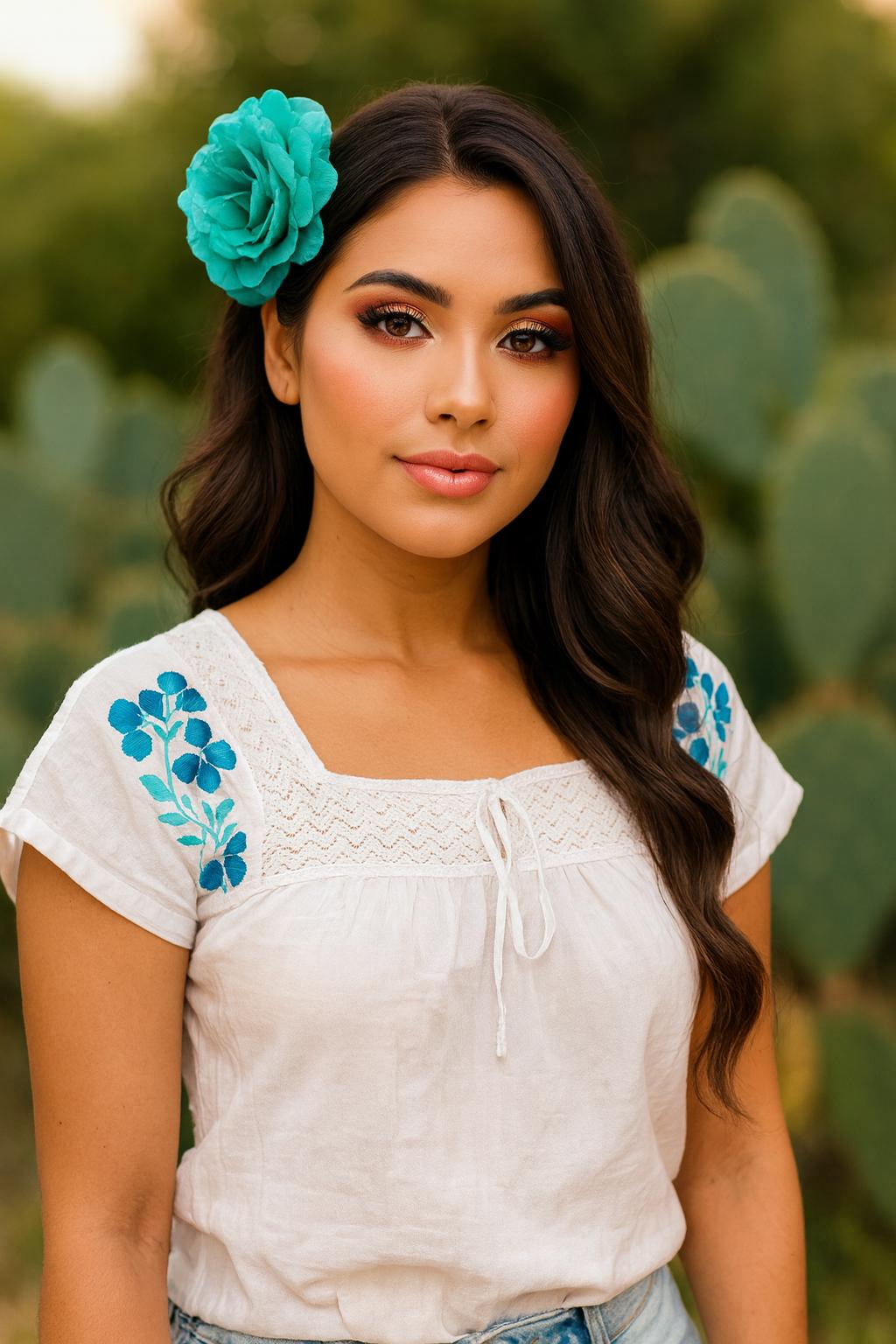 Image of Precious Embroidered Blouse made in Puebla, Mexico - Medium
